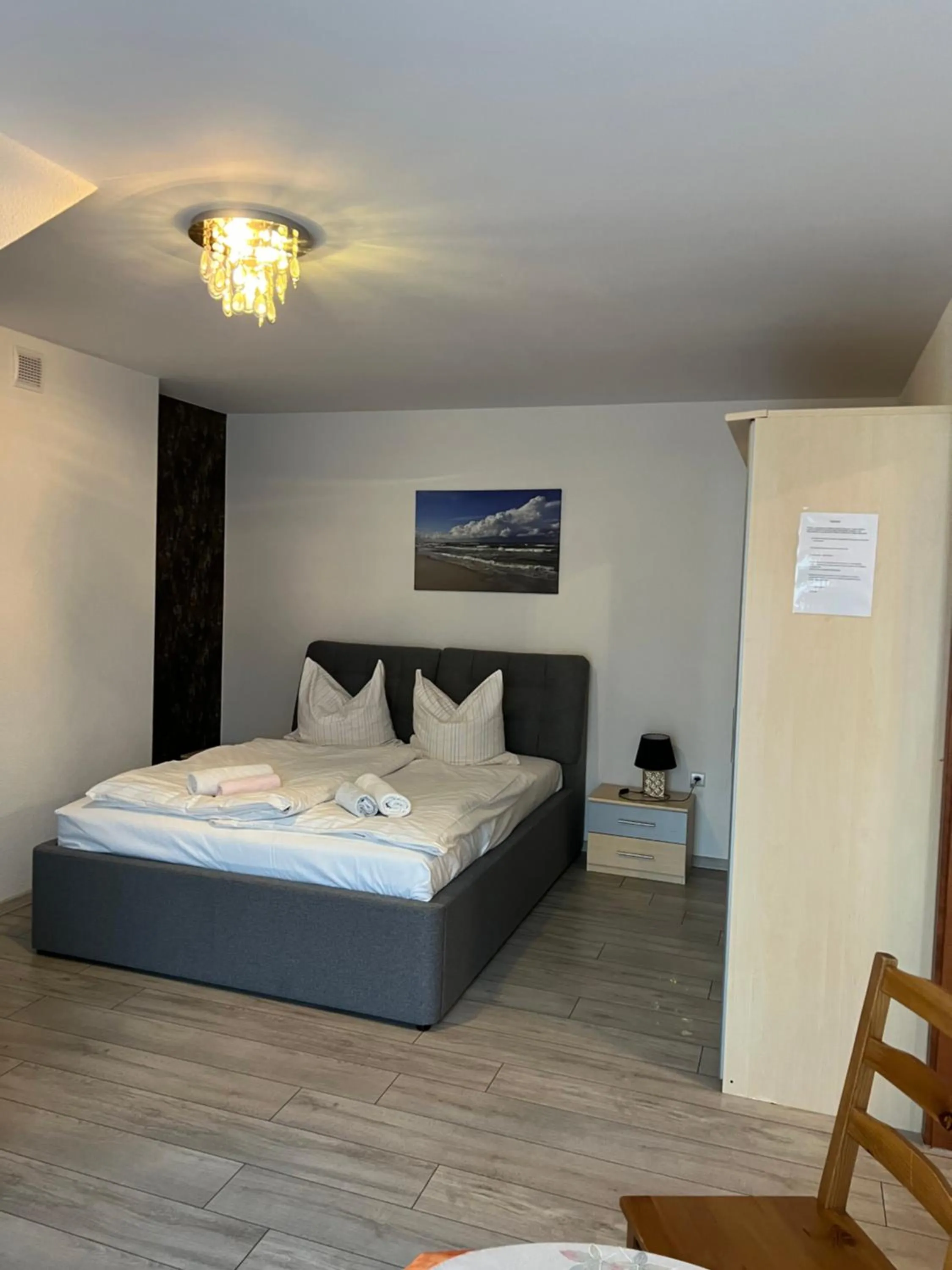 Bed in Pension Asteria