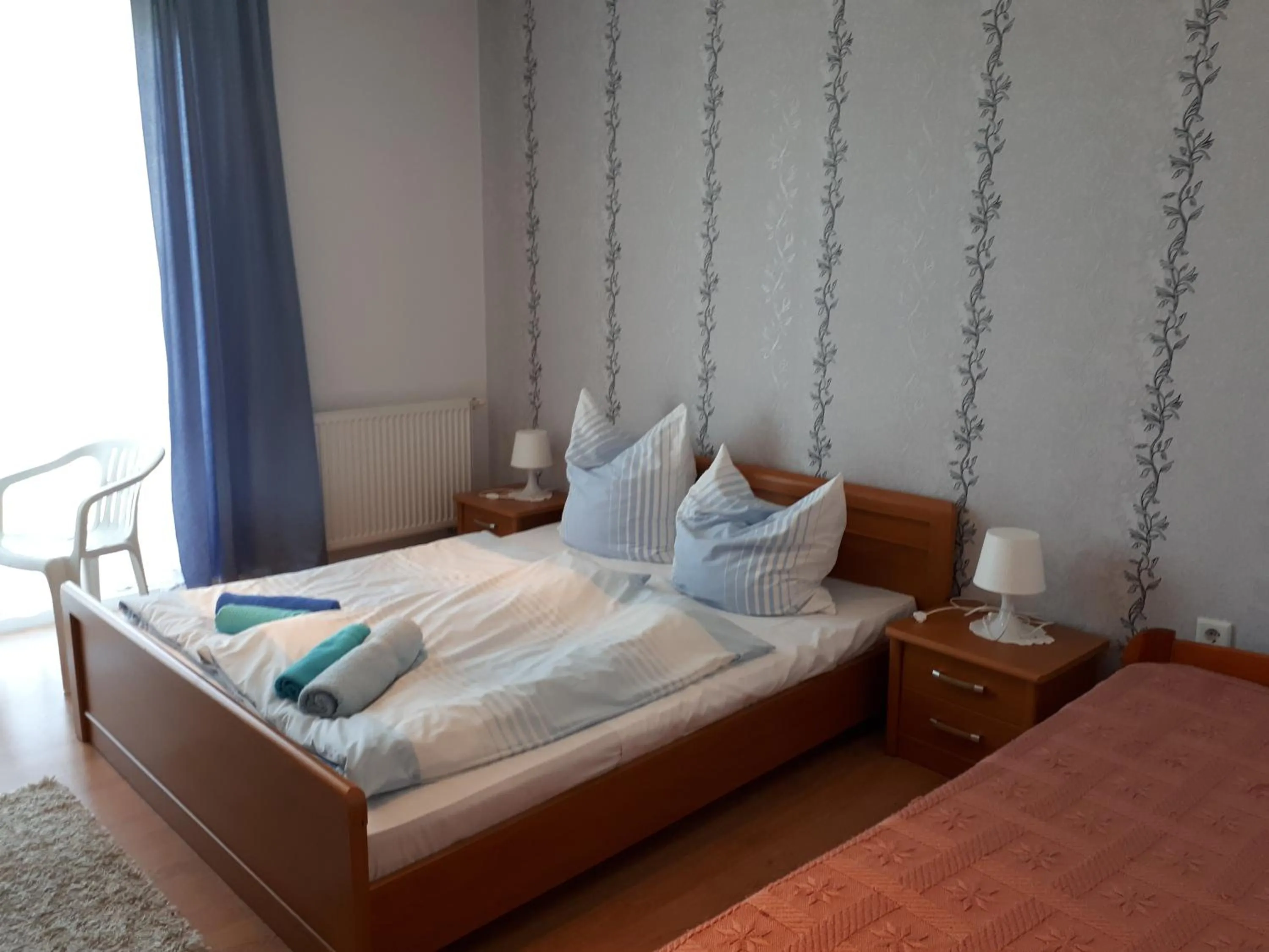 Bed in Pension Asteria