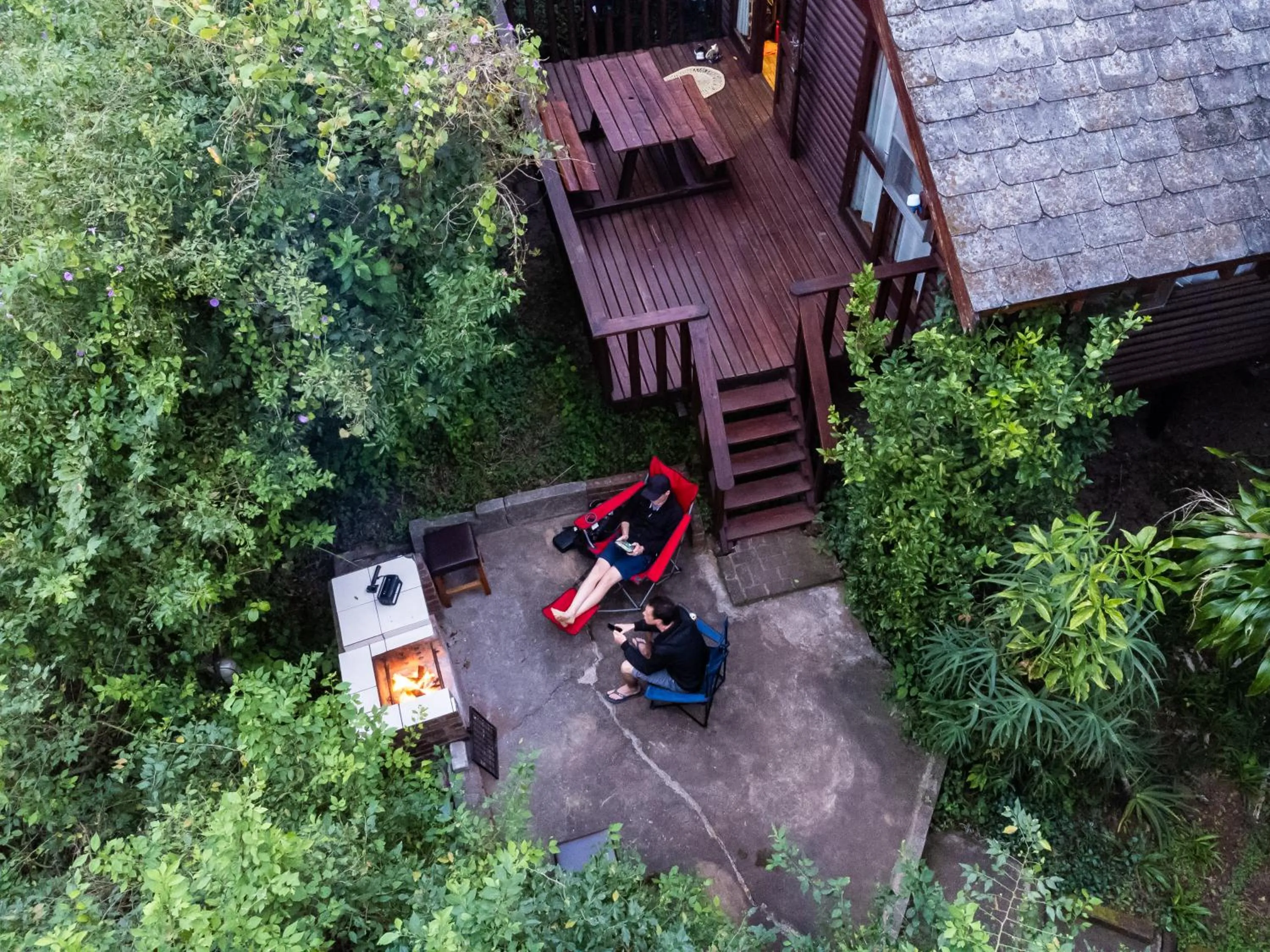 BBQ facilities in Mtunzini Forest Lodge Self Catering Resort