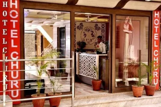Property building in Hotel Churu Palace