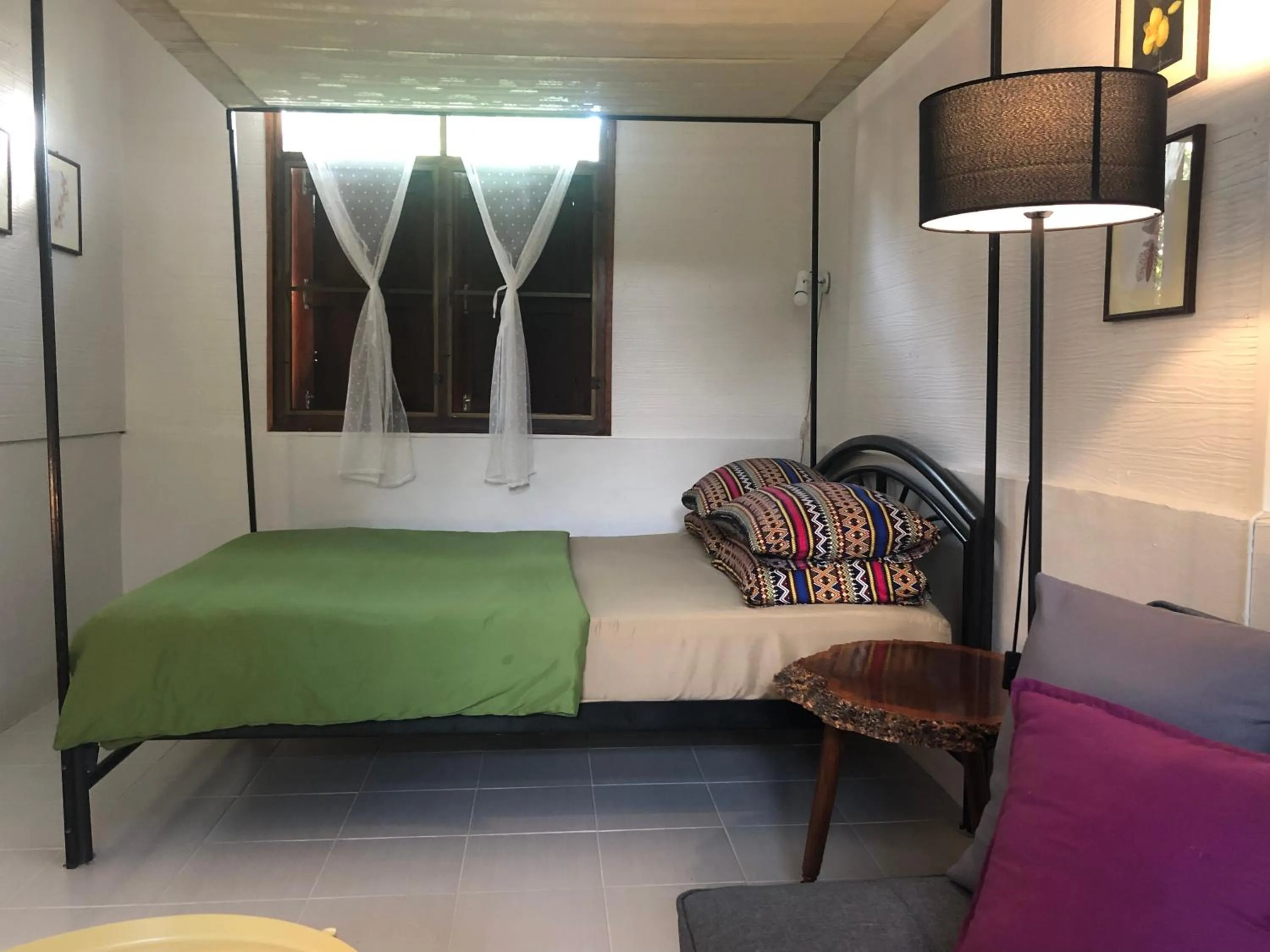 Bed in Bannamhoo Bungalows