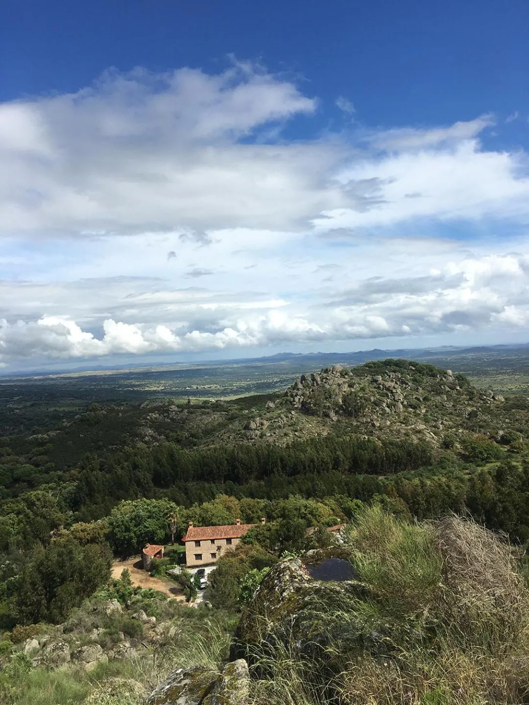 Natural landscape in Virgen de la Cabeza