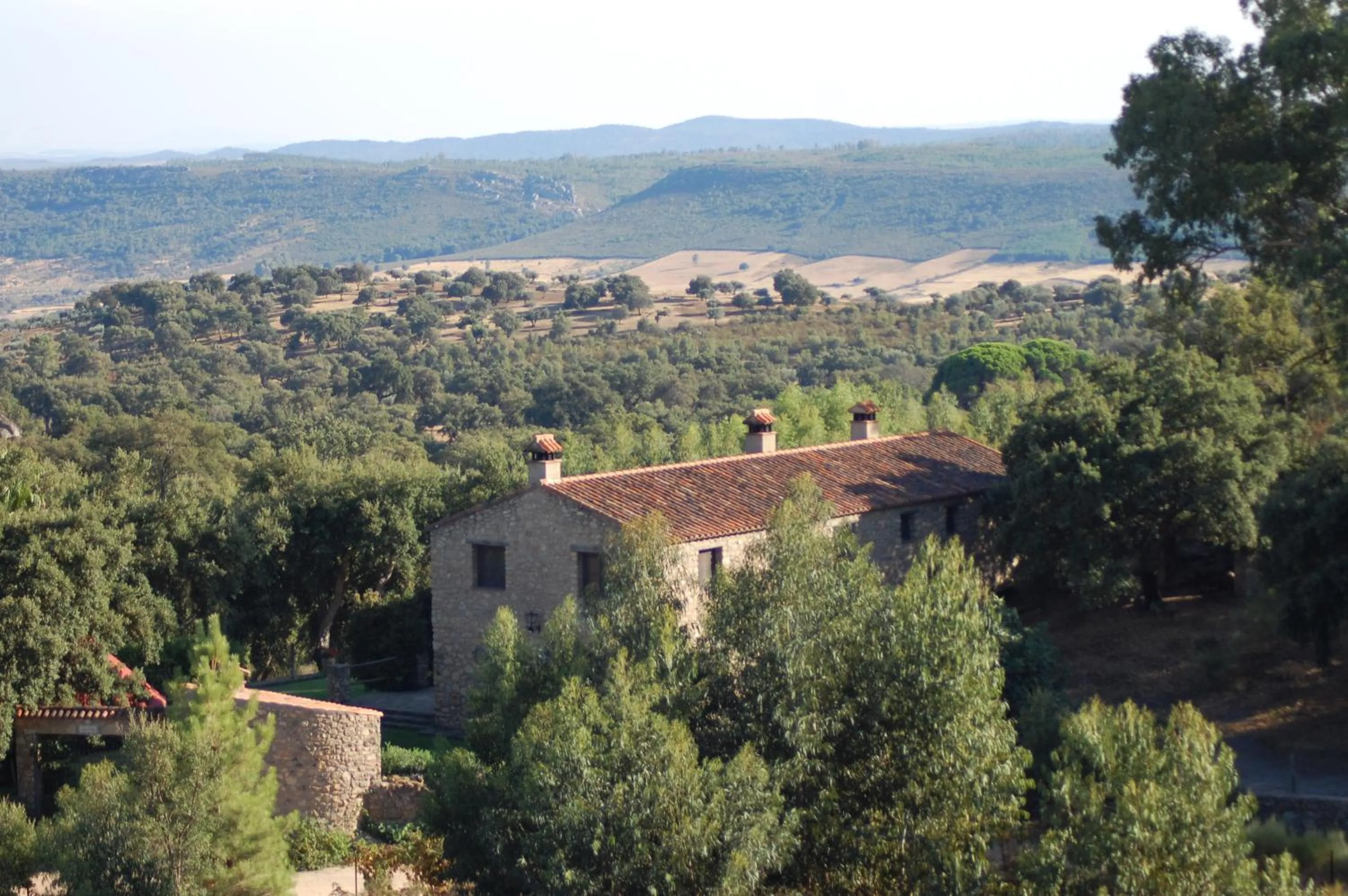 Natural landscape in Virgen de la Cabeza