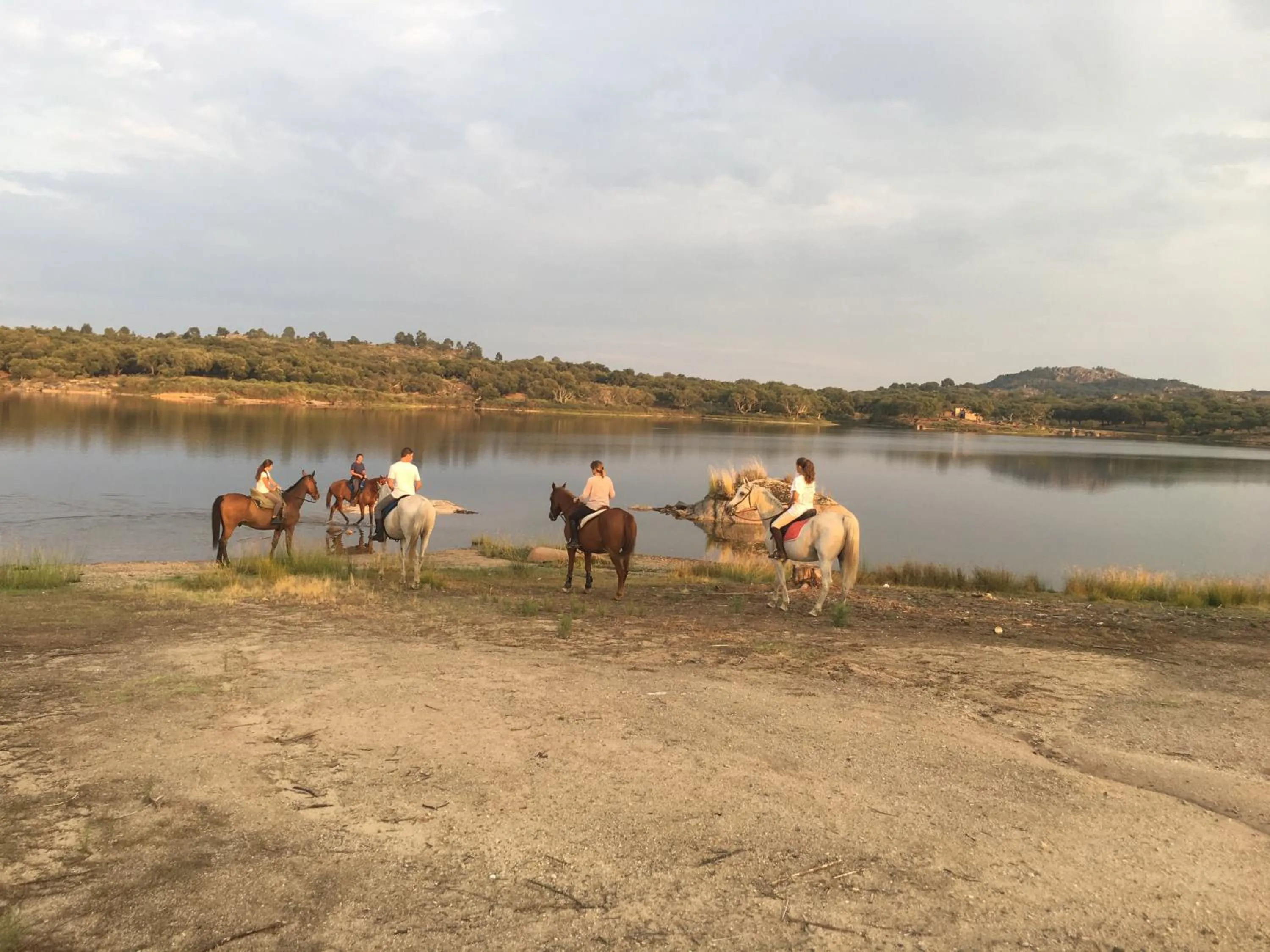 Horse-riding in Virgen de la Cabeza