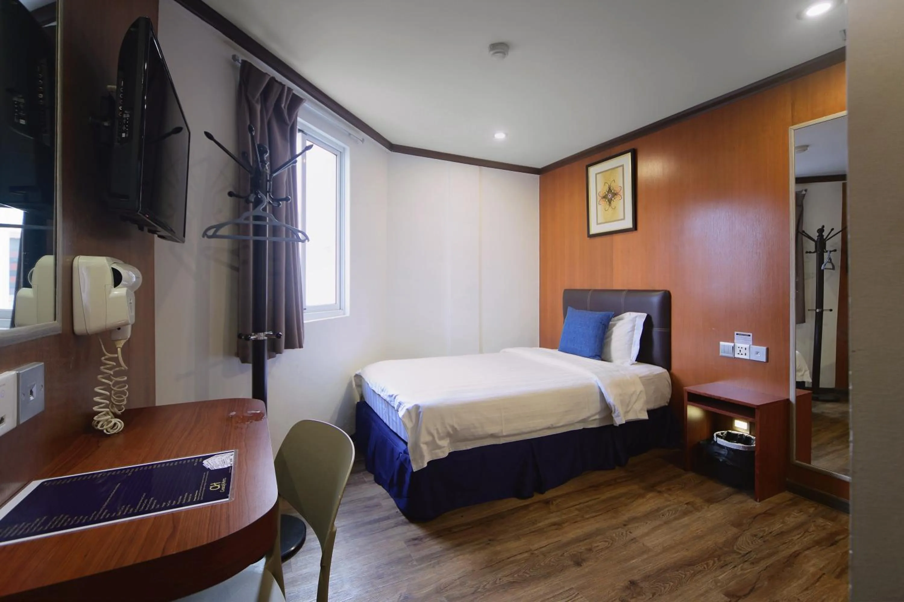 Bed in Chimera Hotel