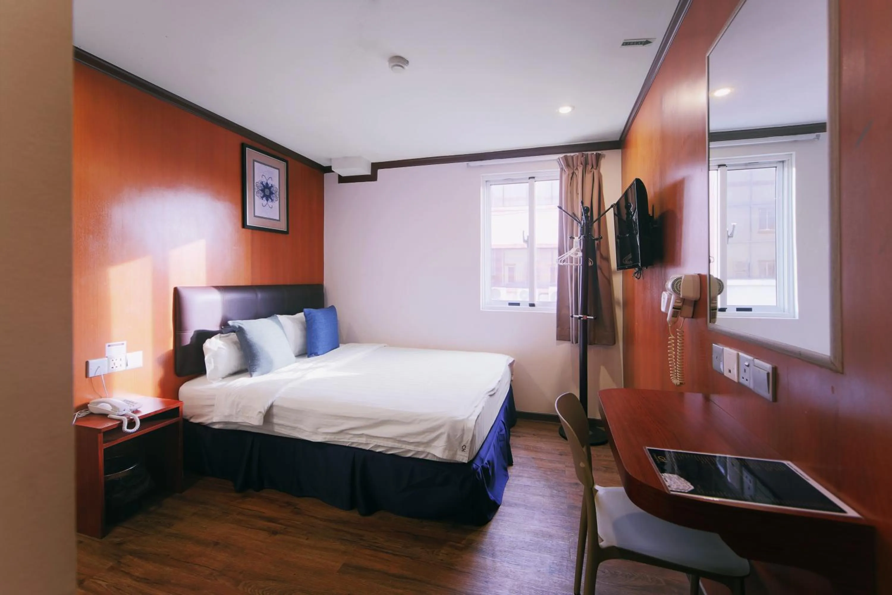 Bed in Chimera Hotel