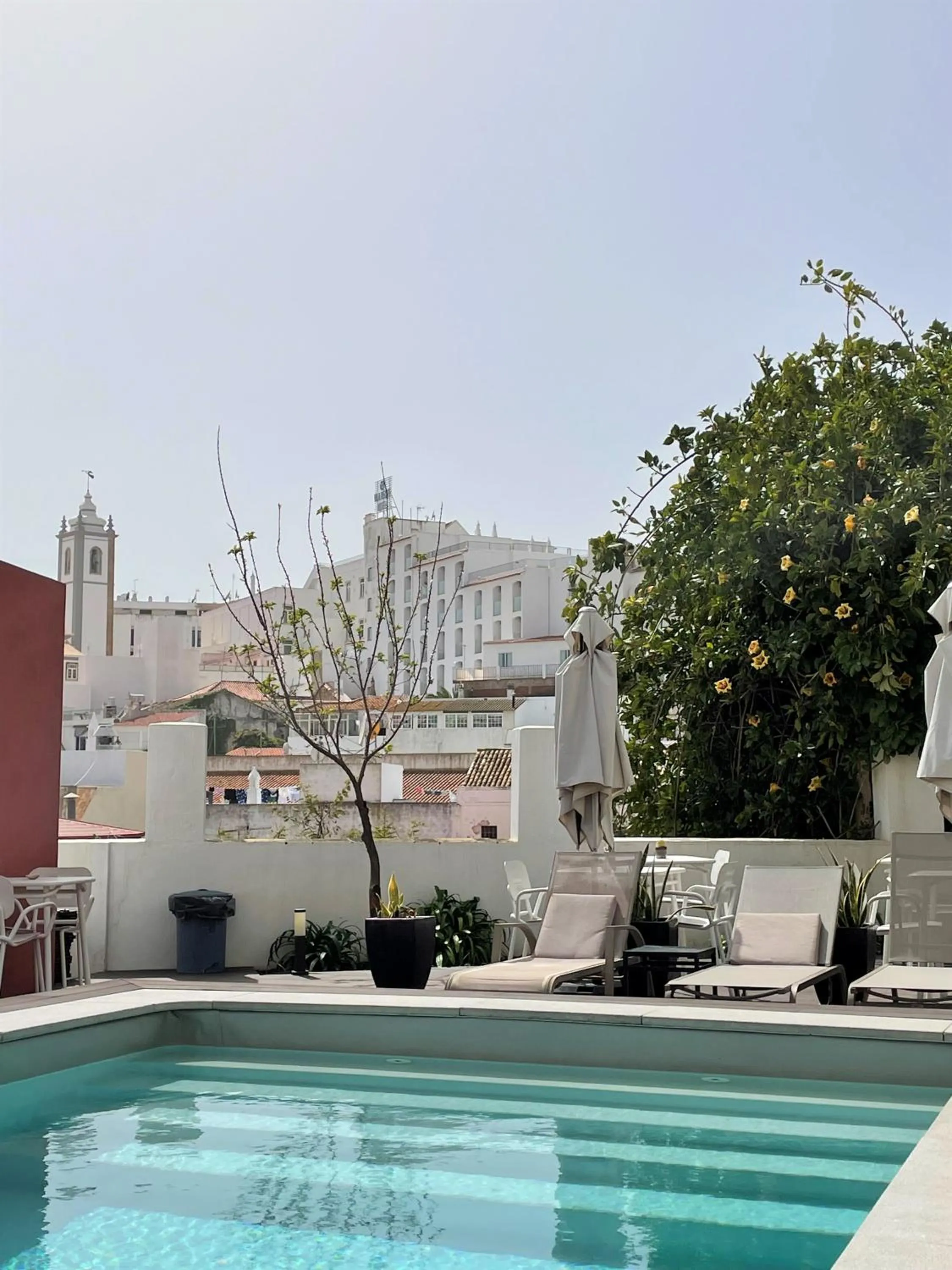 Pool view in Casa Malpique