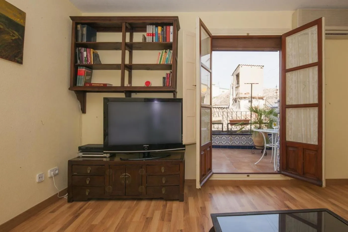 Living room in Atico-Terraza Imperial