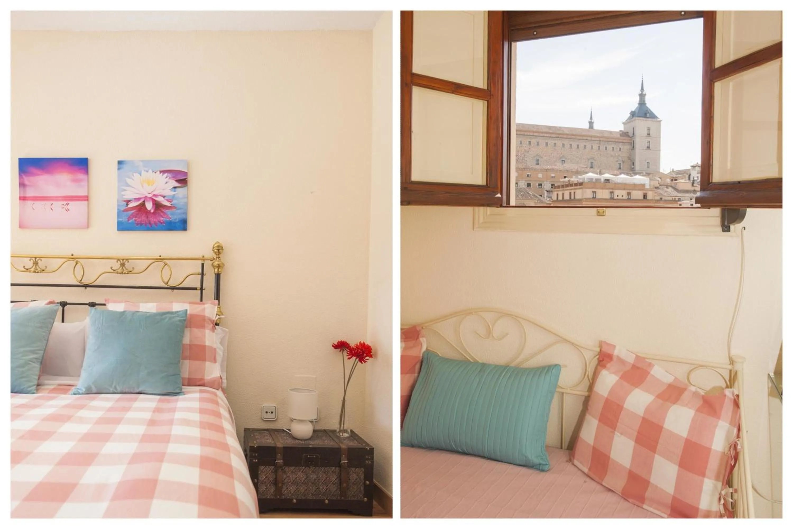 Bedroom, Bed in Atico-Terraza Imperial