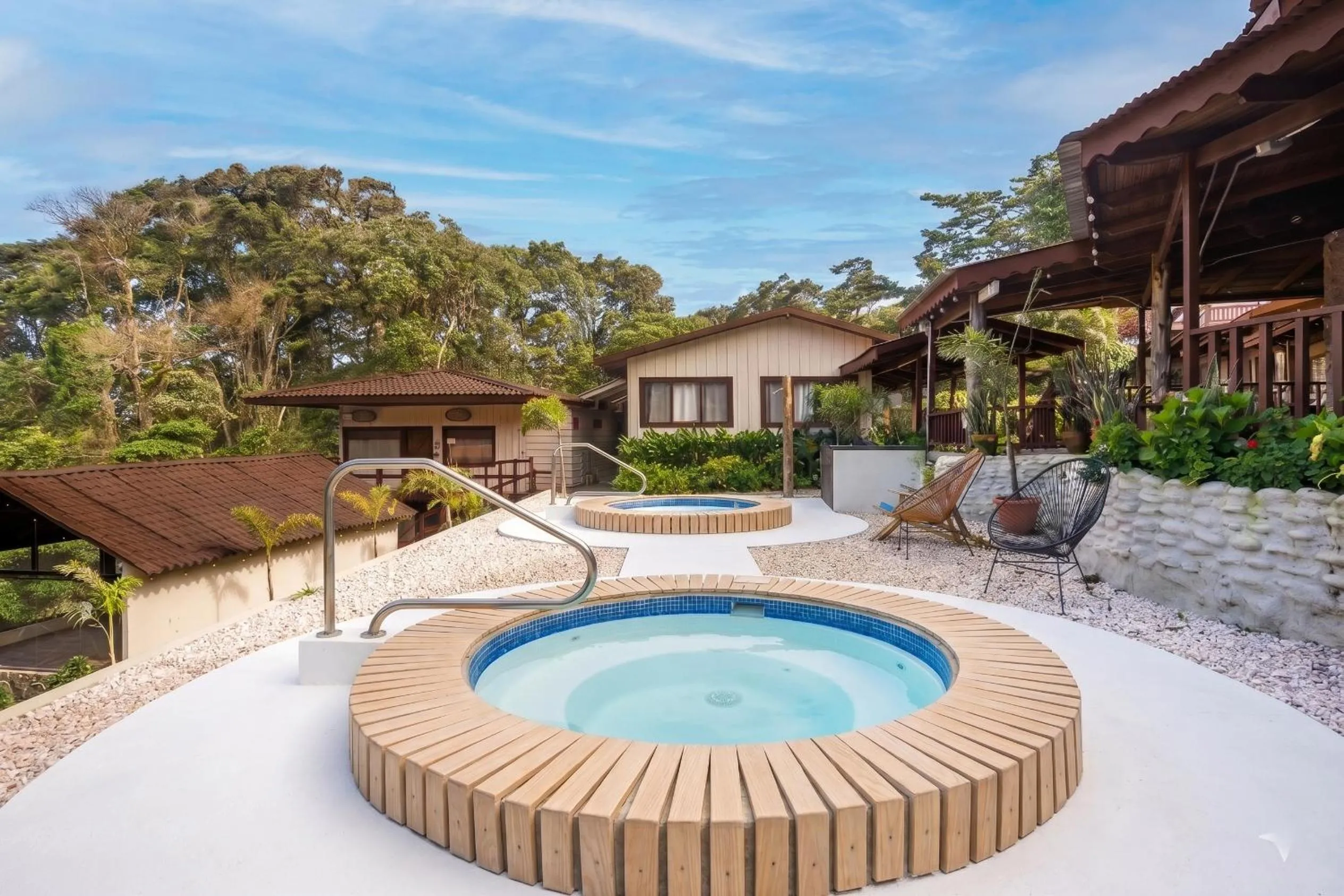 Hot Tub in Villa Verde Lodge