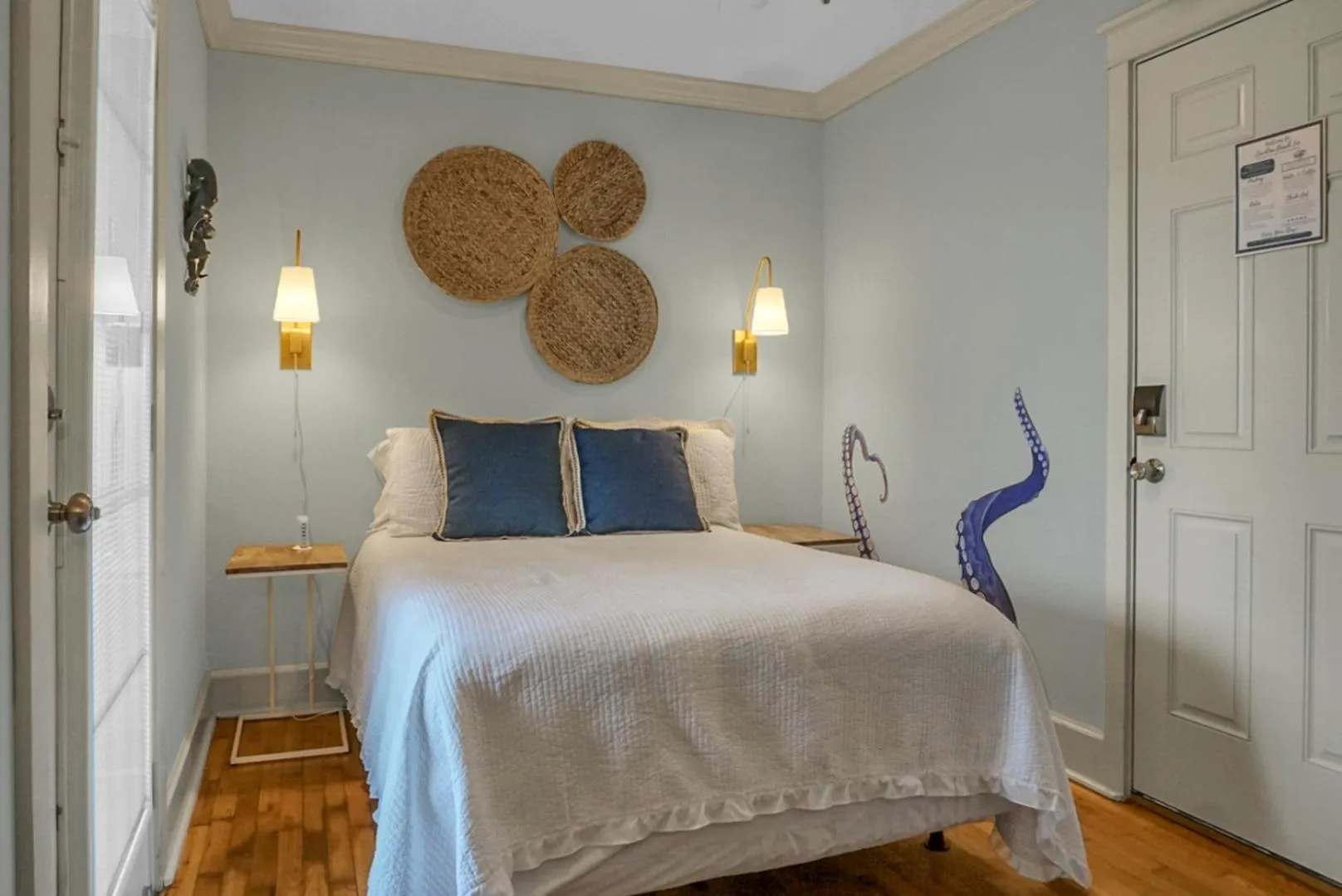 Bed in Carolina Beach Inn