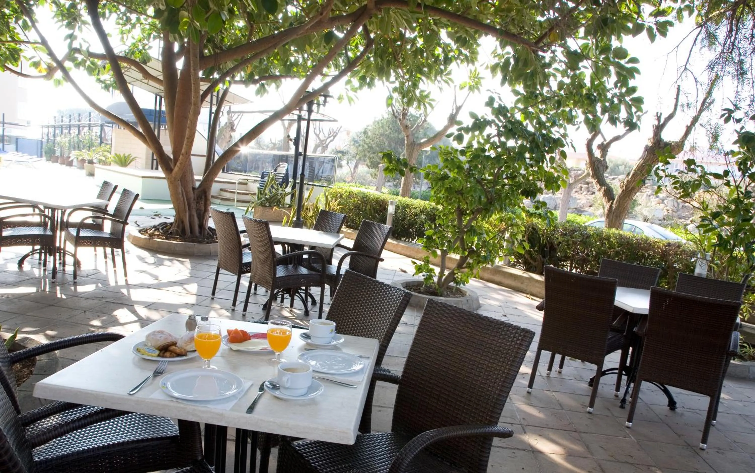 Restaurant/places to eat in Hotel Mariant