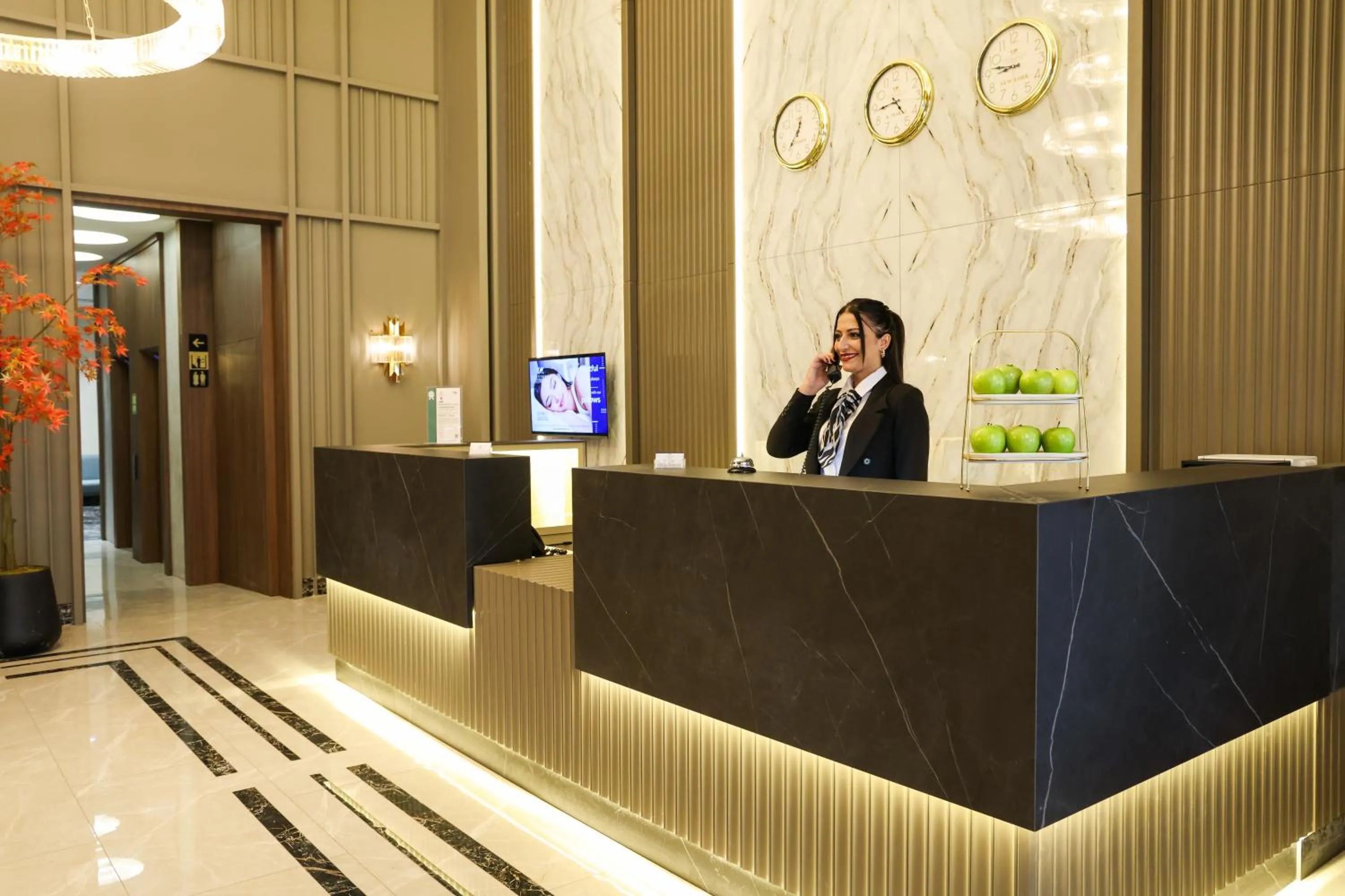 Lobby or reception in Continent Hotel Kahramanmaraş