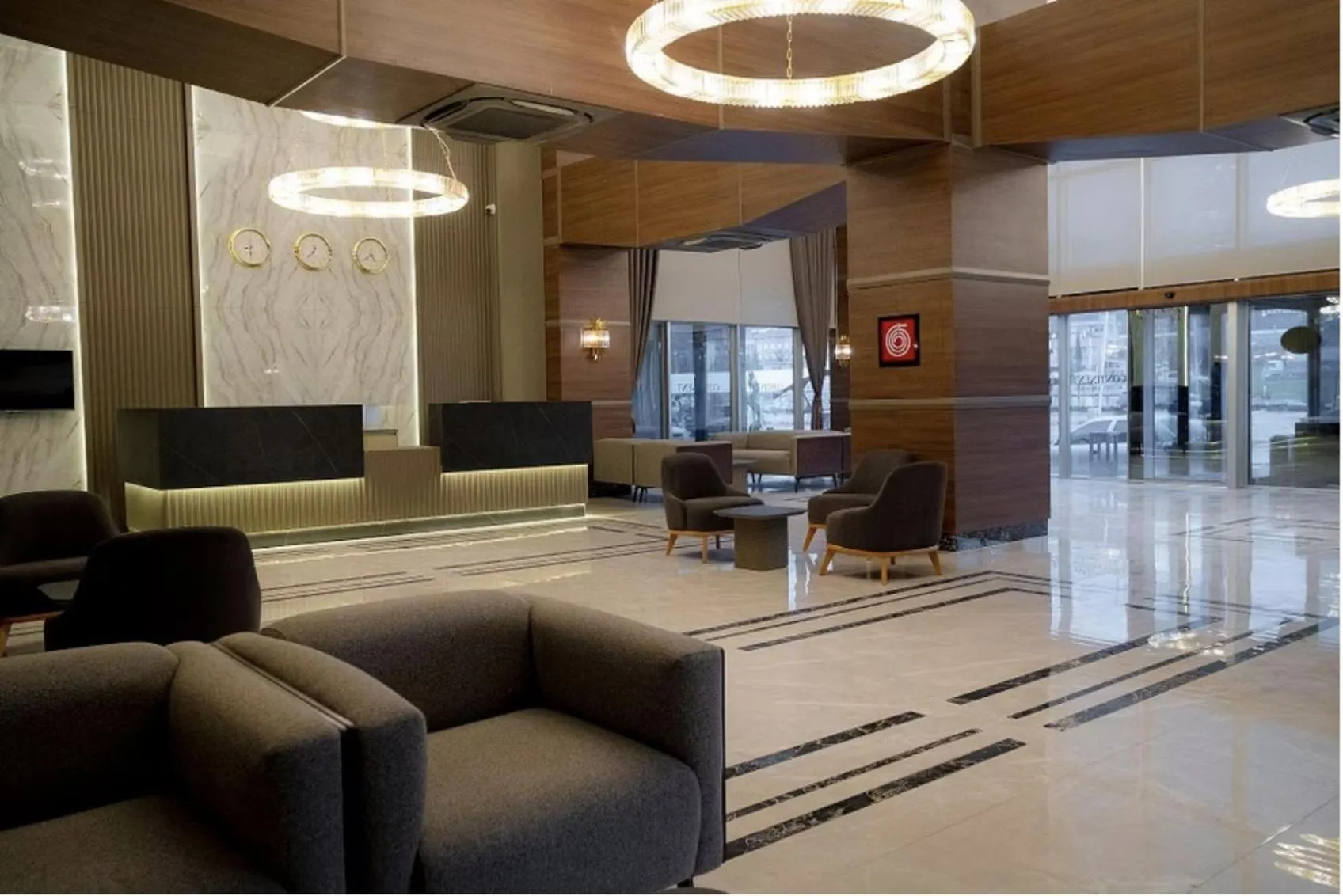 Lobby or reception in Continent Hotel Kahramanmaraş