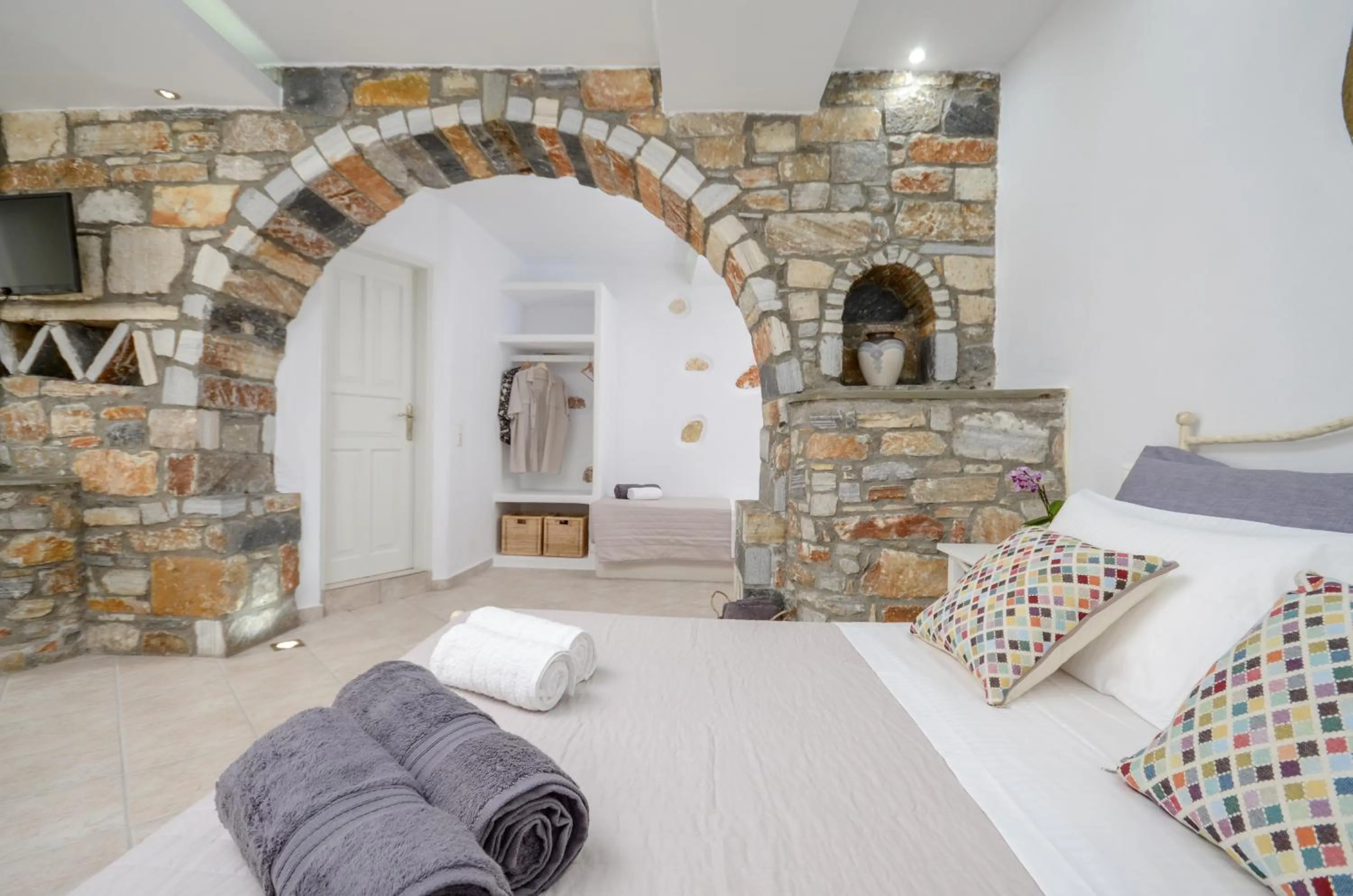 Bedroom in Naxos Dream Oniro Studios - Adults Only
