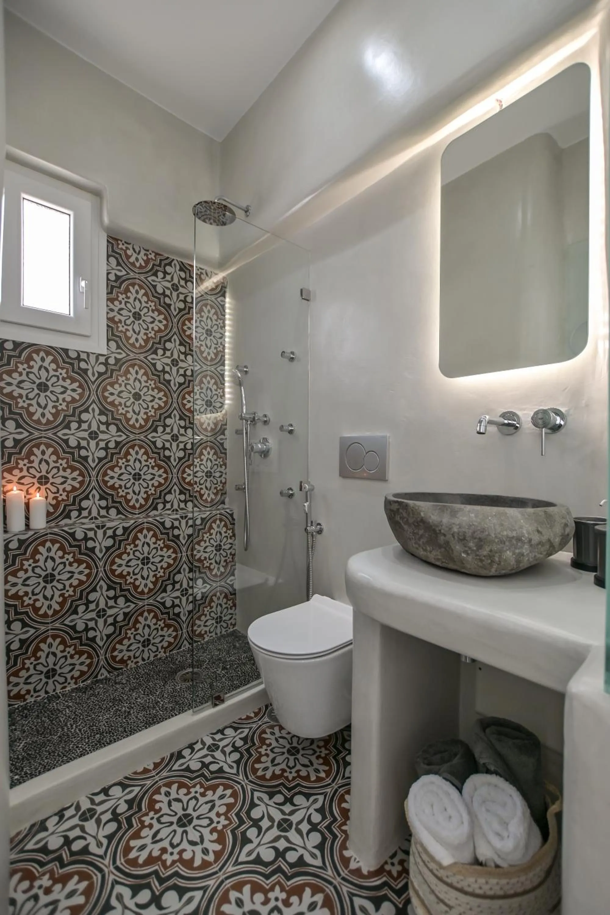 Bathroom in Naxos Dream Oniro Studios - Adults Only