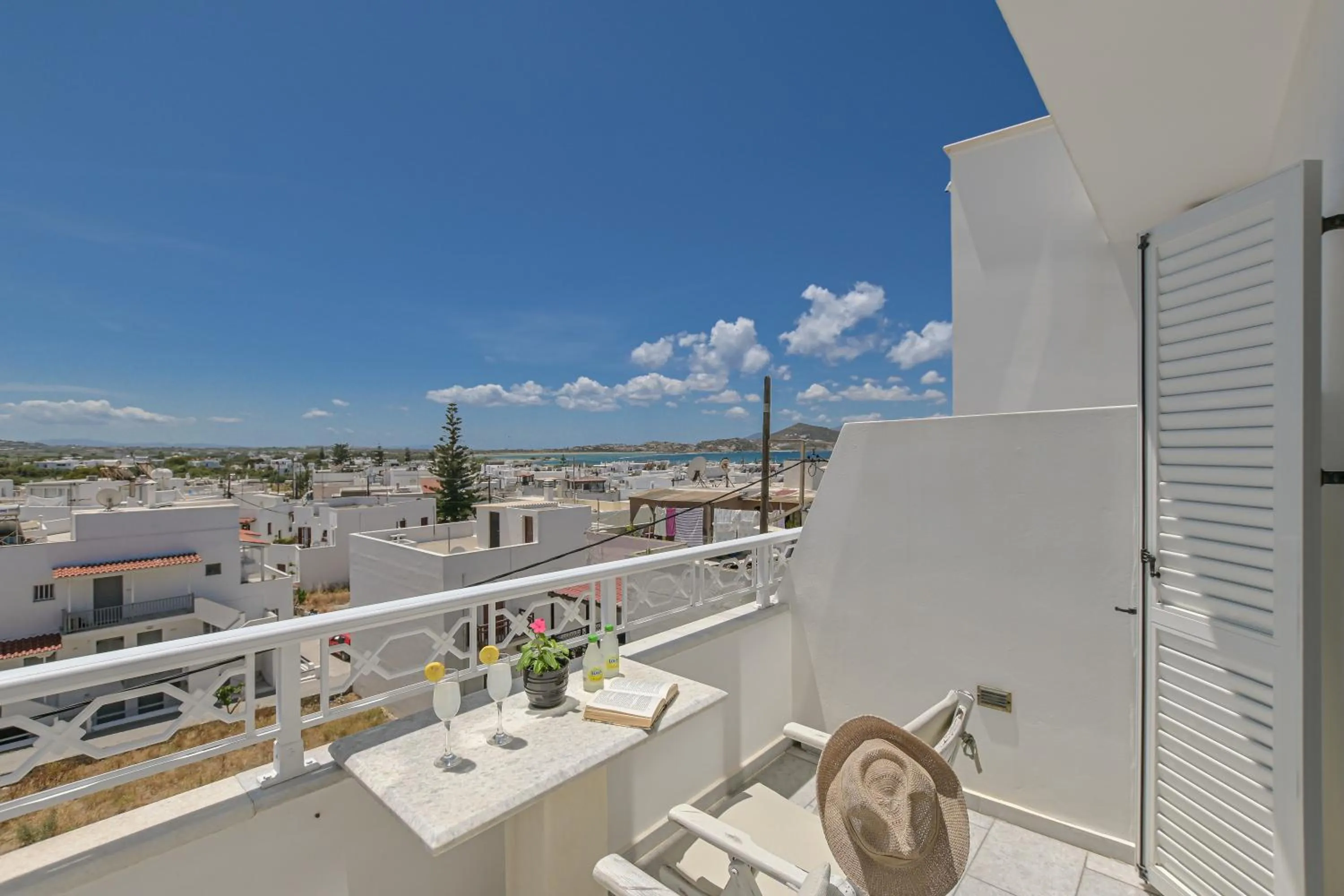 Balcony/Terrace in Naxos Dream Oniro Studios - Adults Only
