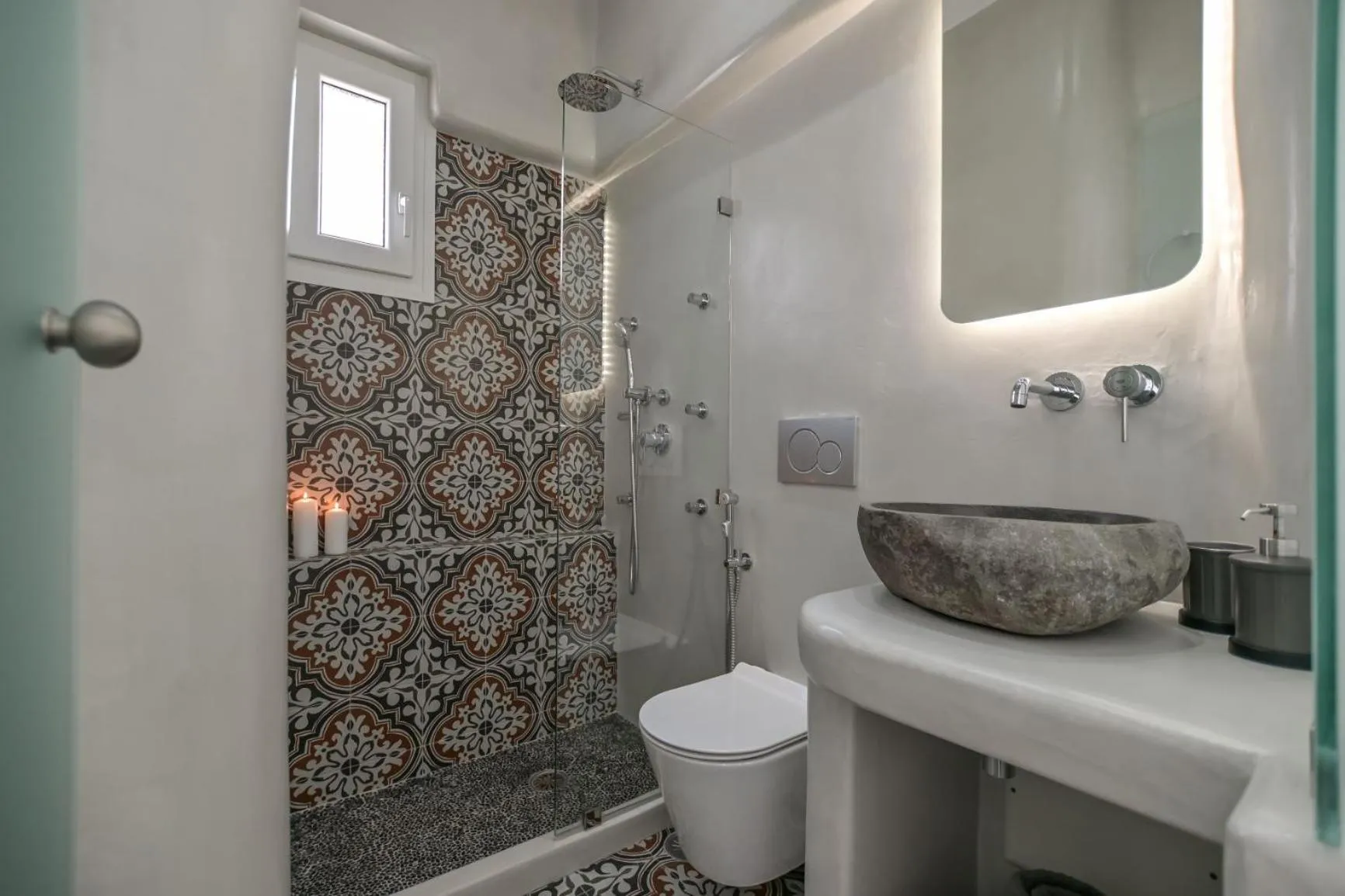 Bathroom in Naxos Dream Oniro Studios - Adults Only