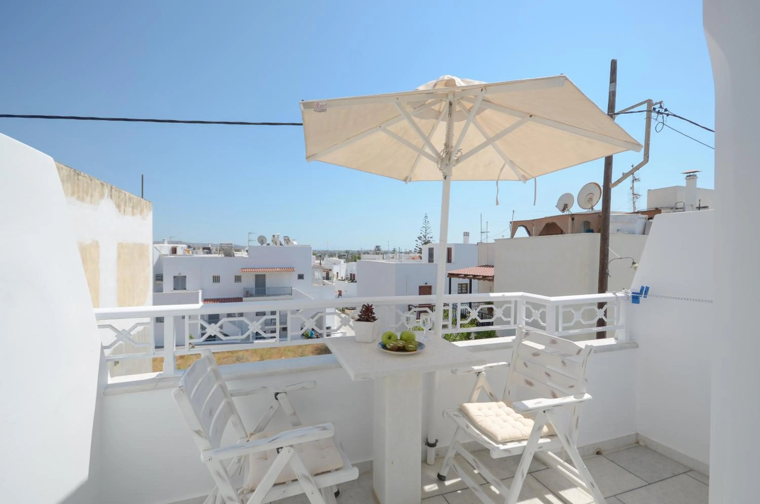 Balcony/Terrace in Naxos Dream Oniro Studios - Adults Only