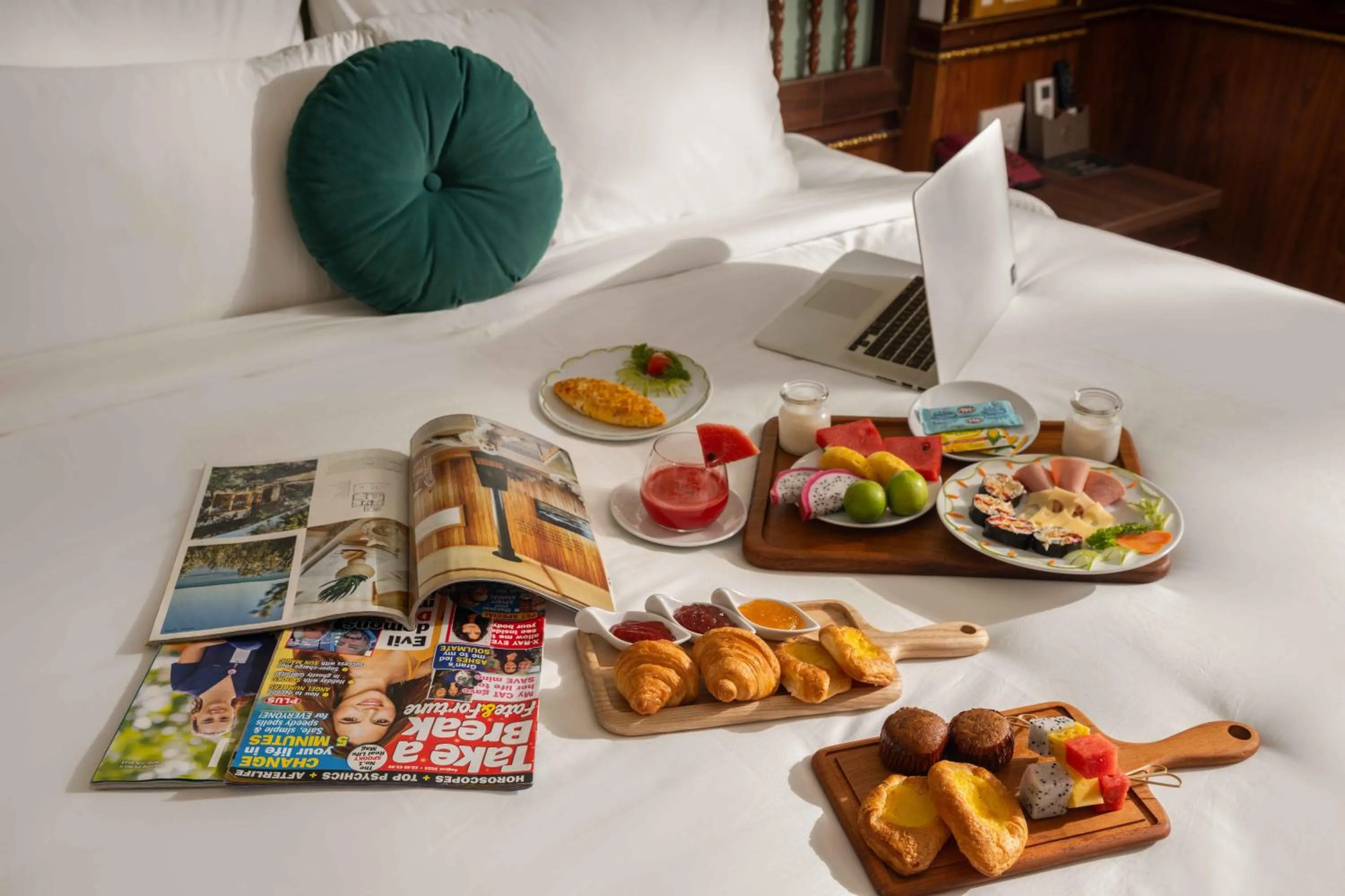 Bed in Soleil by Soluna - A Charming Touch of Hoi An Heritage - formerly Hoi An Babylon Luxury Hotel