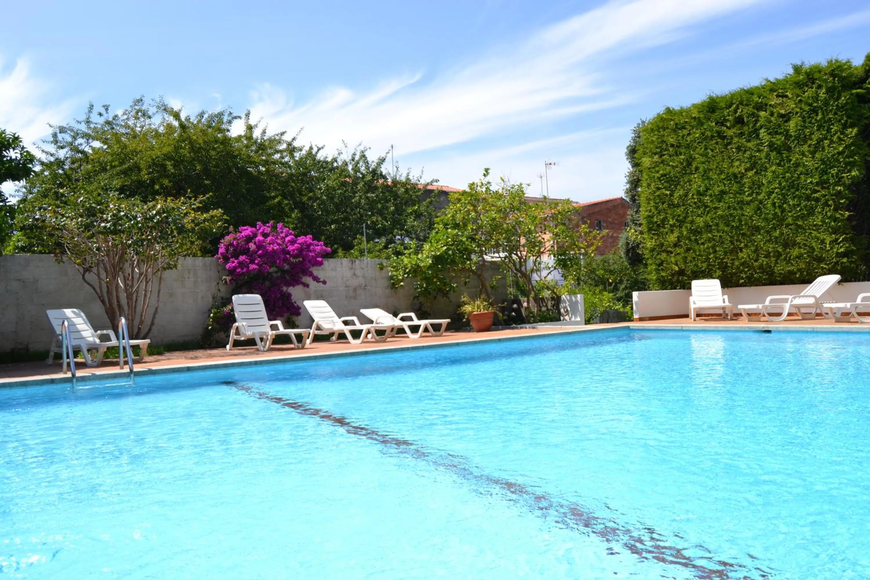 Garden in Hotel Amandi