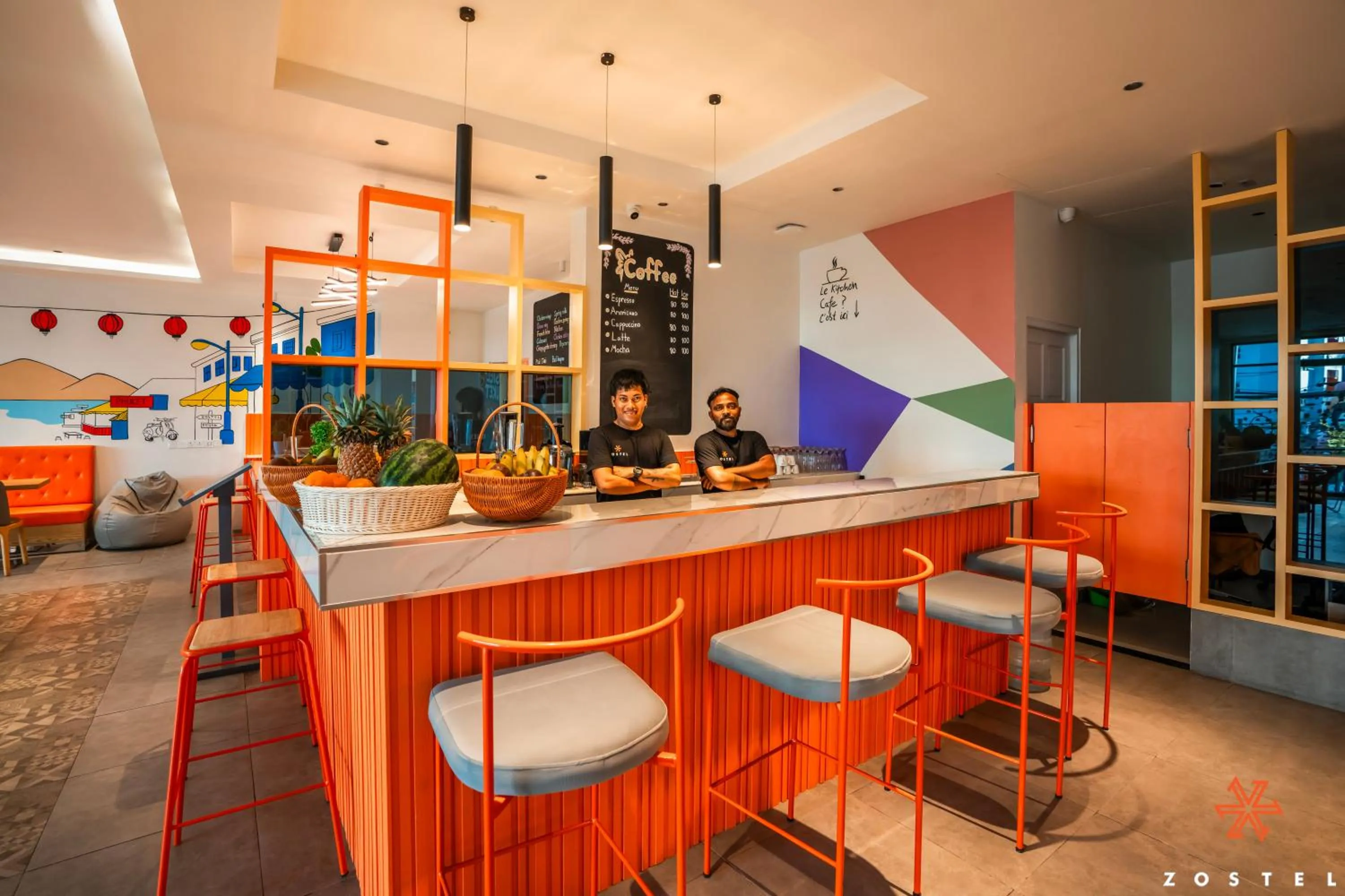 Restaurant/places to eat in Zostel Phuket