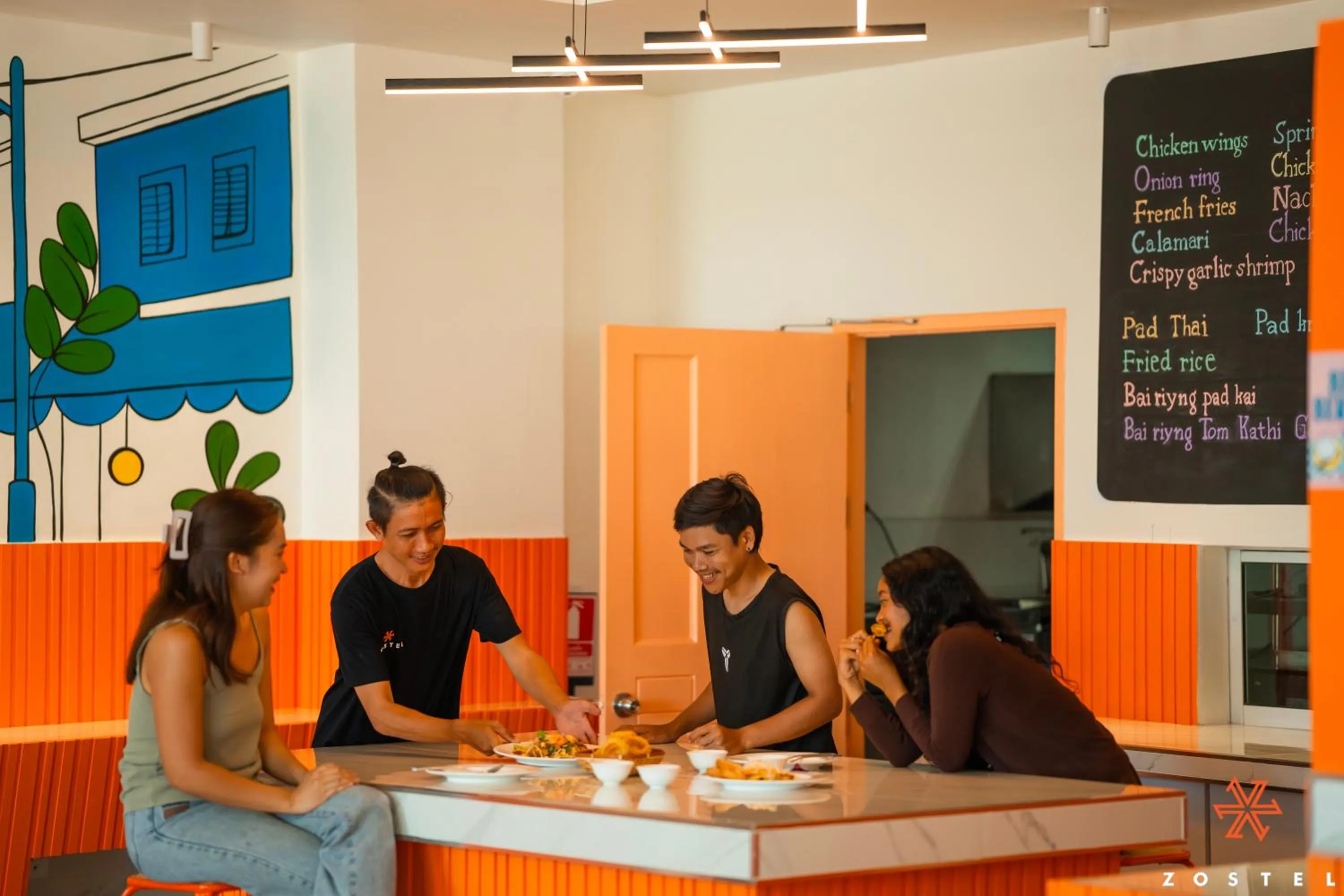 Restaurant/places to eat in Zostel Phuket