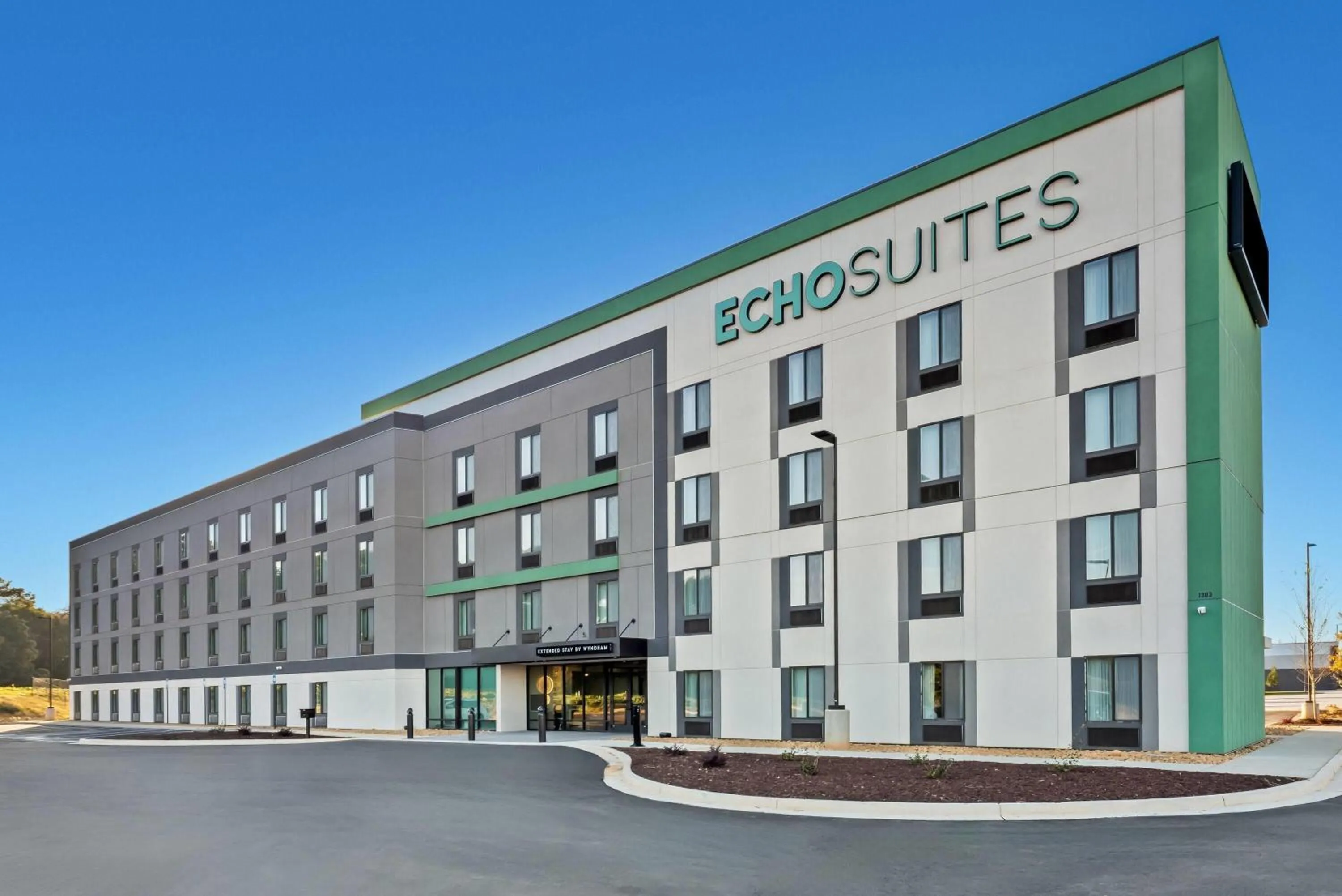 Property building in Echo Suites Extended Stay by Wyndham Atlanta-Conyers