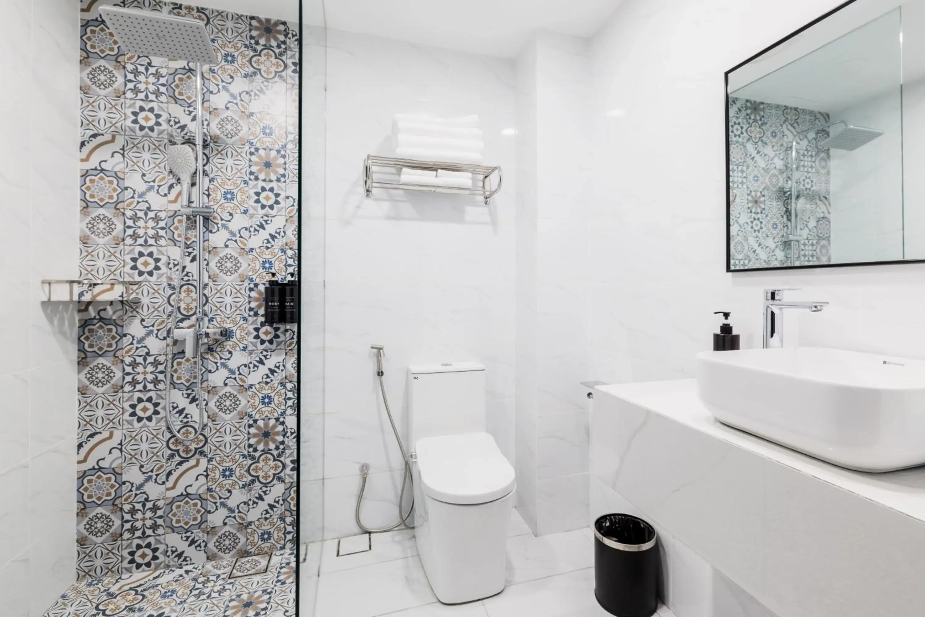 Prestige Double Queen Room with Two Queen Beds and Ocean View - Non-Smoking in The Lisbon Melaka, Trademark Collection by Wyndham Prestige Double Queen Room with Two Queen Beds and Ocean View - Non-Smoking in The Lisbon Melaka, Trademark Collection by Wyndham