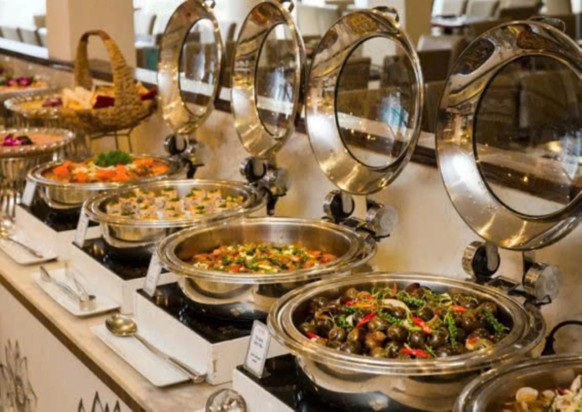 Buffet breakfast in Adam Hotel Sa Pa