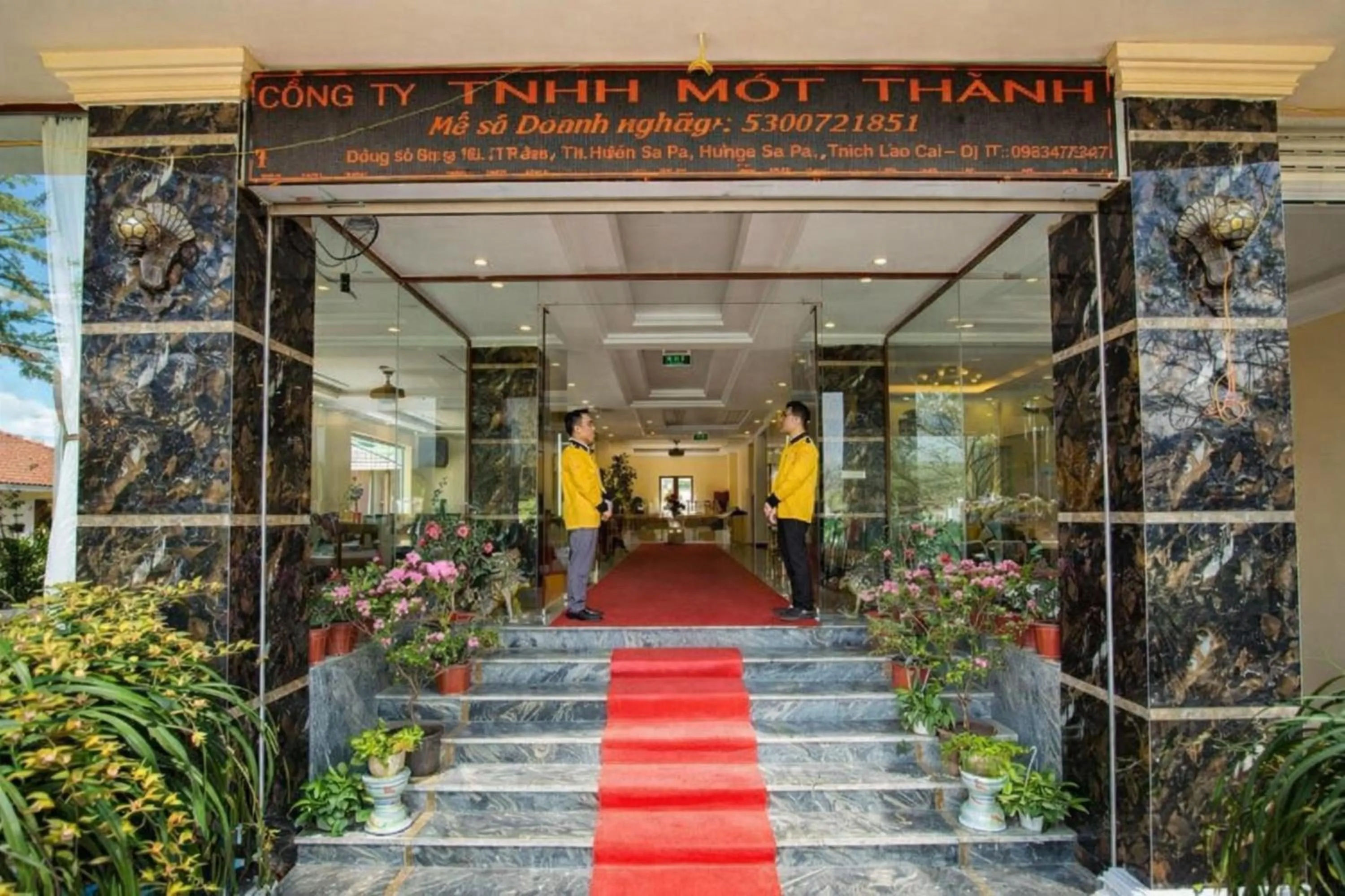 Facade/entrance in Adam Hotel Sa Pa