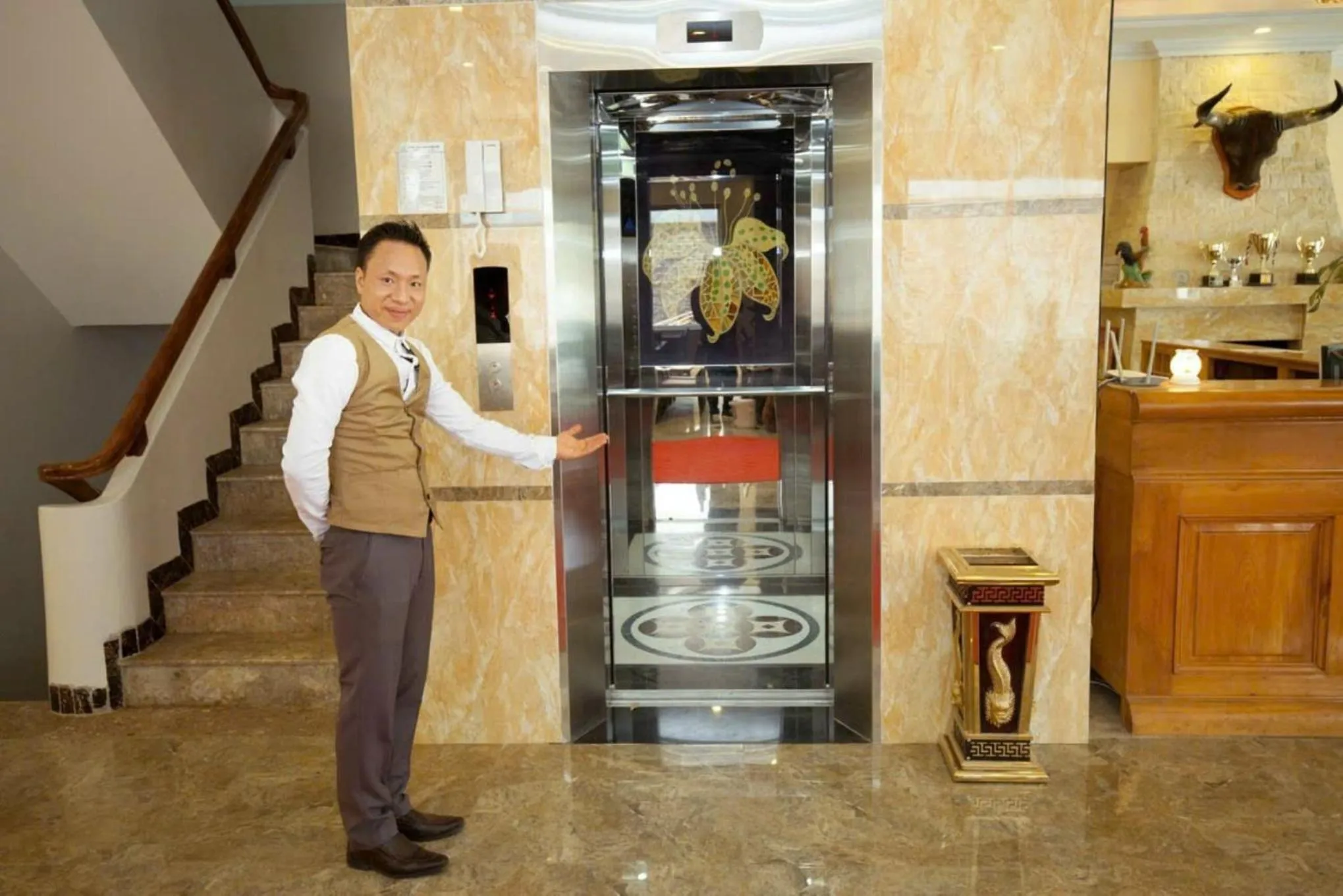 elevator in Adam Hotel Sa Pa