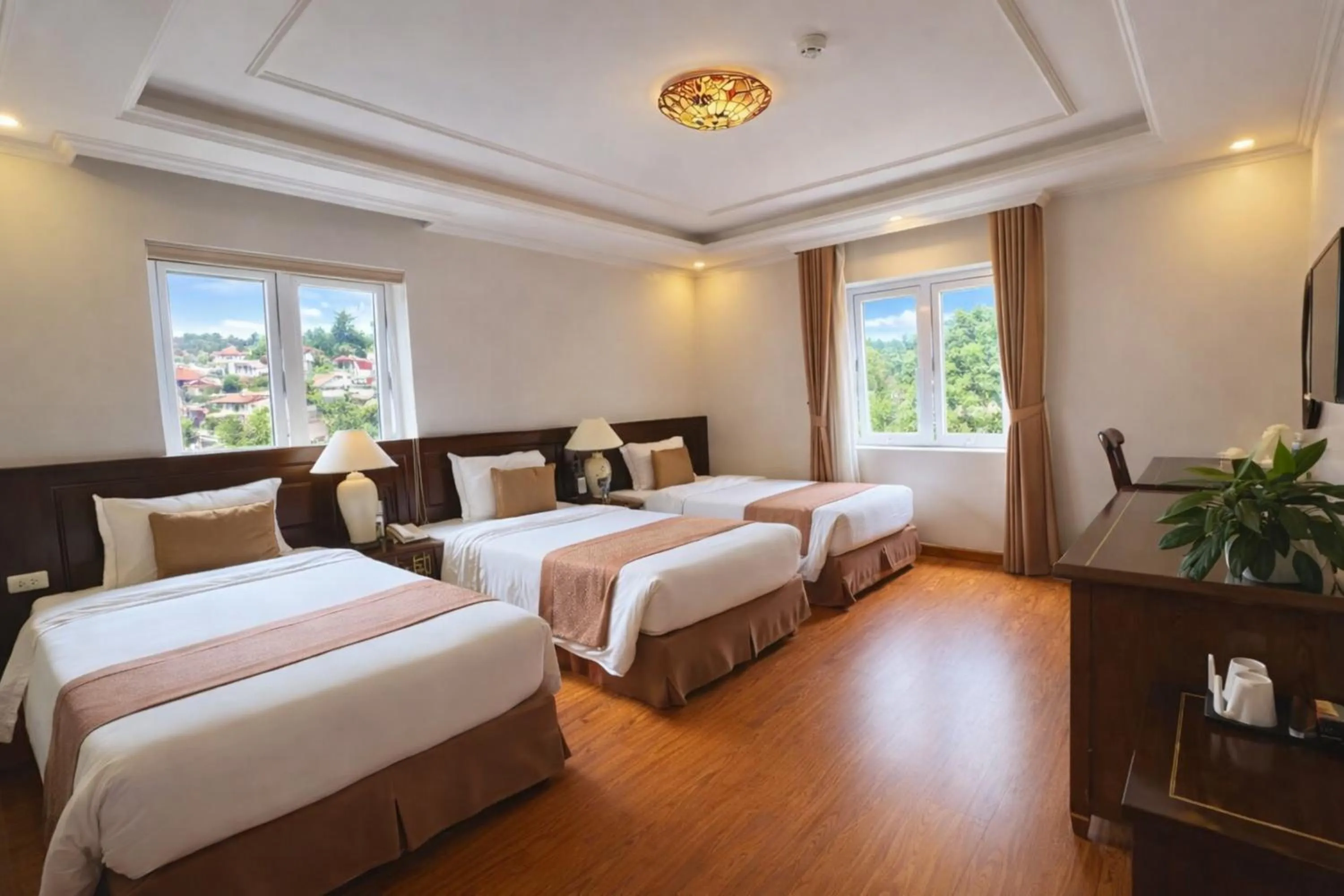 Photo of the whole room in Adam Hotel Sa Pa