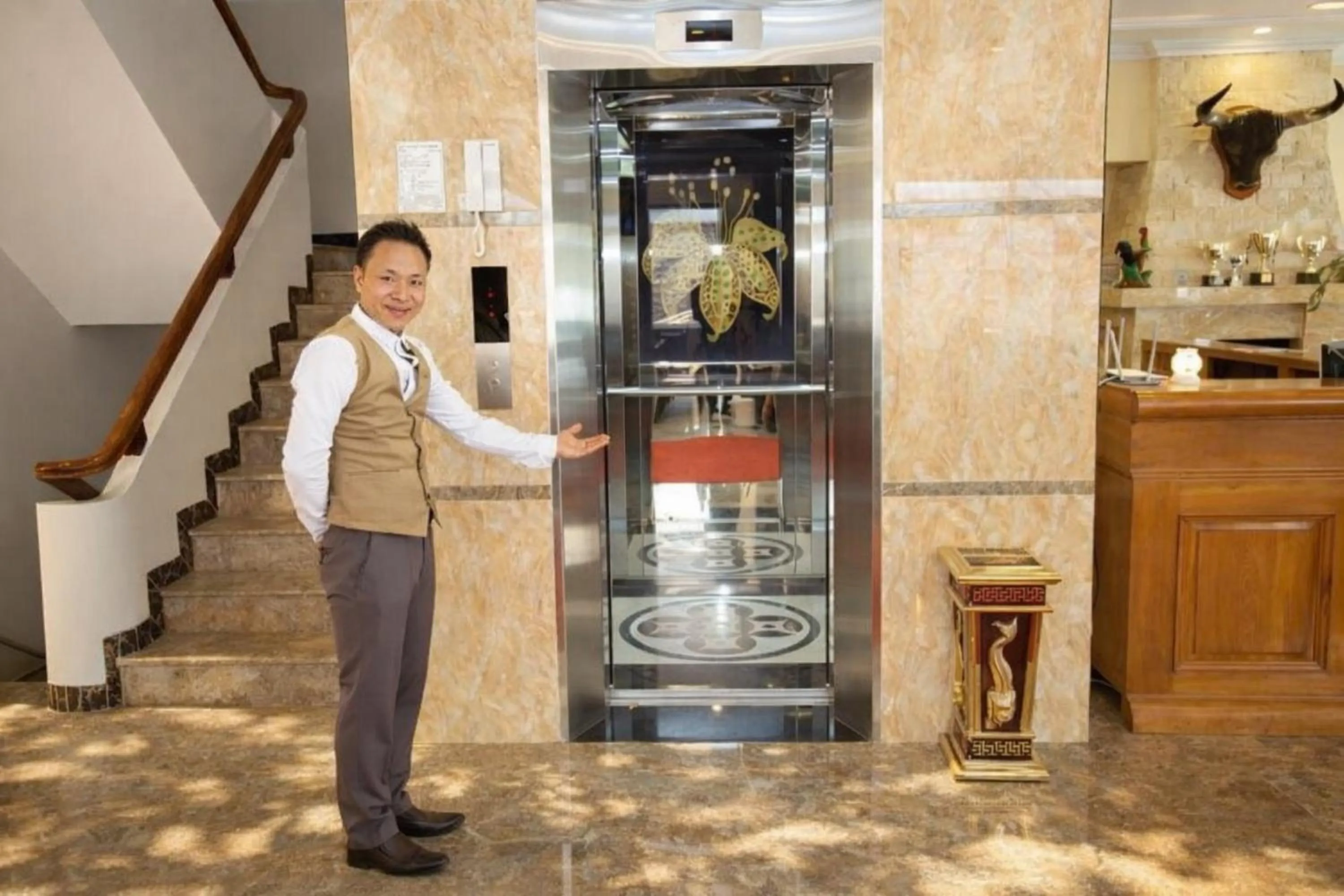 elevator in Adam Hotel Sa Pa