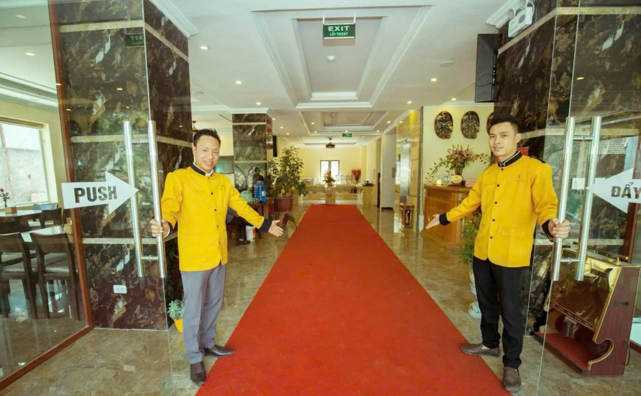 Lobby or reception in Adam Hotel Sa Pa