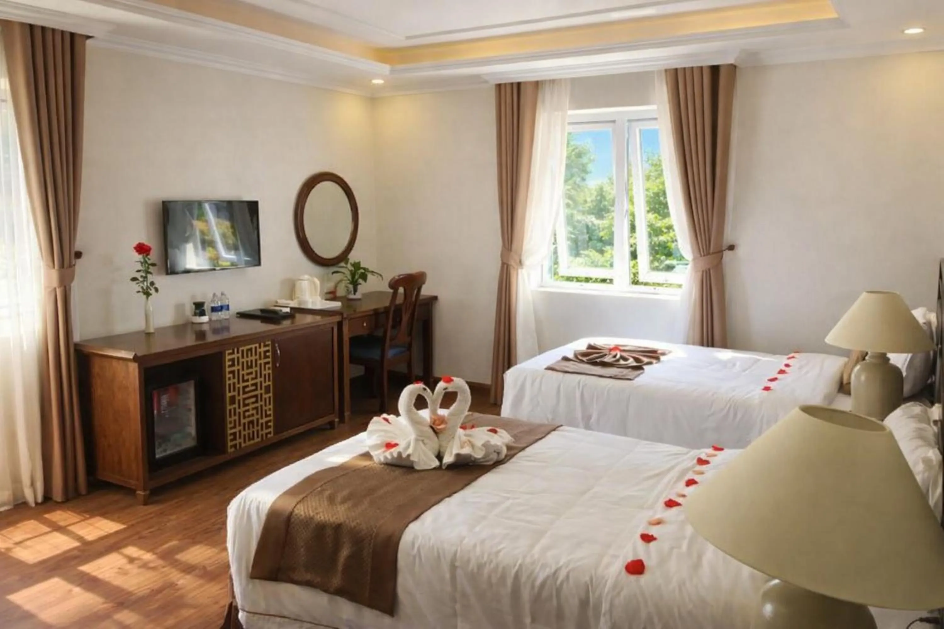 Photo of the whole room in Adam Hotel Sa Pa