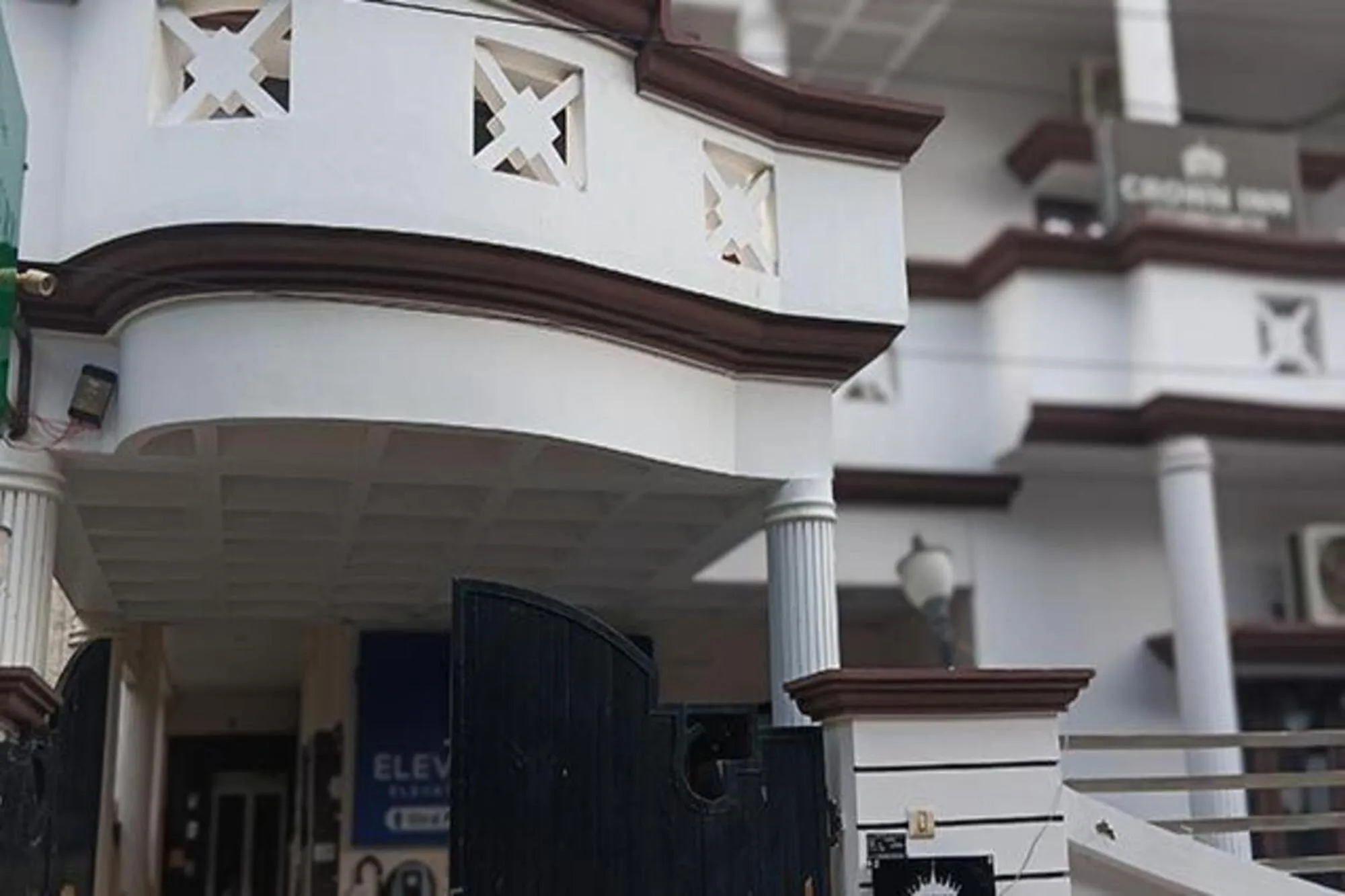 Property building in FabHotel Crown Inn