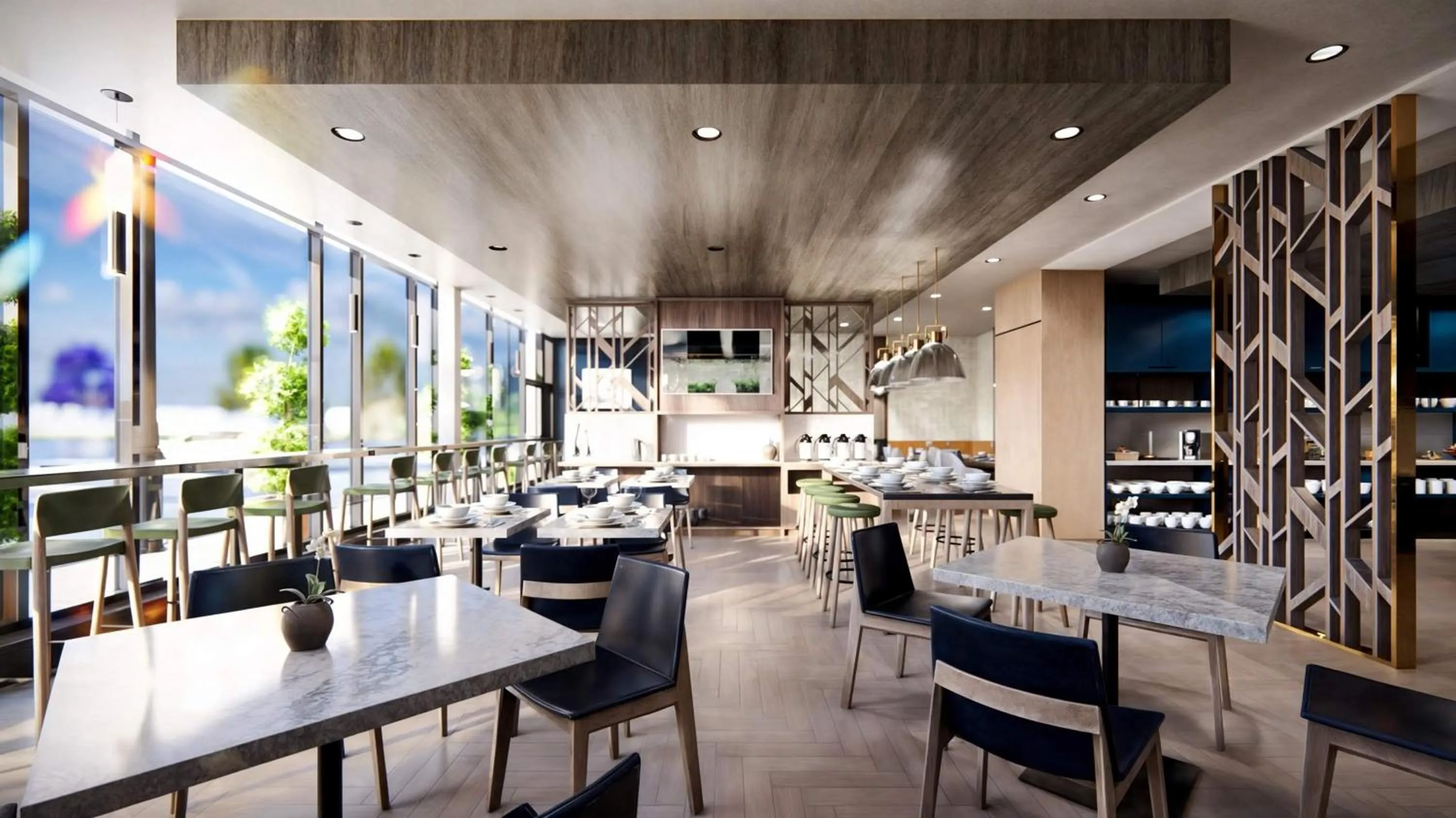 Restaurant/places to eat in Hyatt Place Toronto Airport