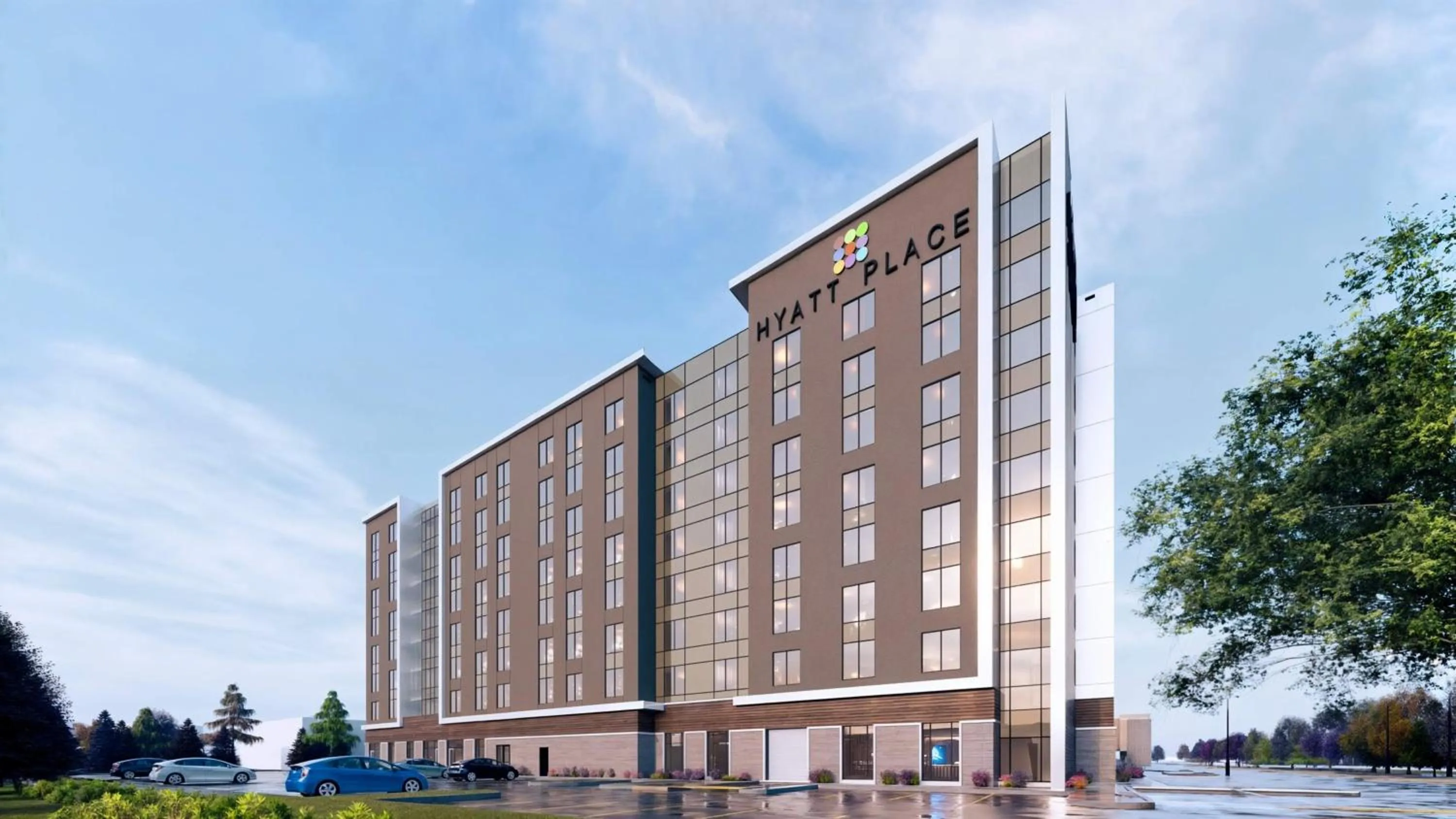 Property building in Hyatt Place Toronto Airport