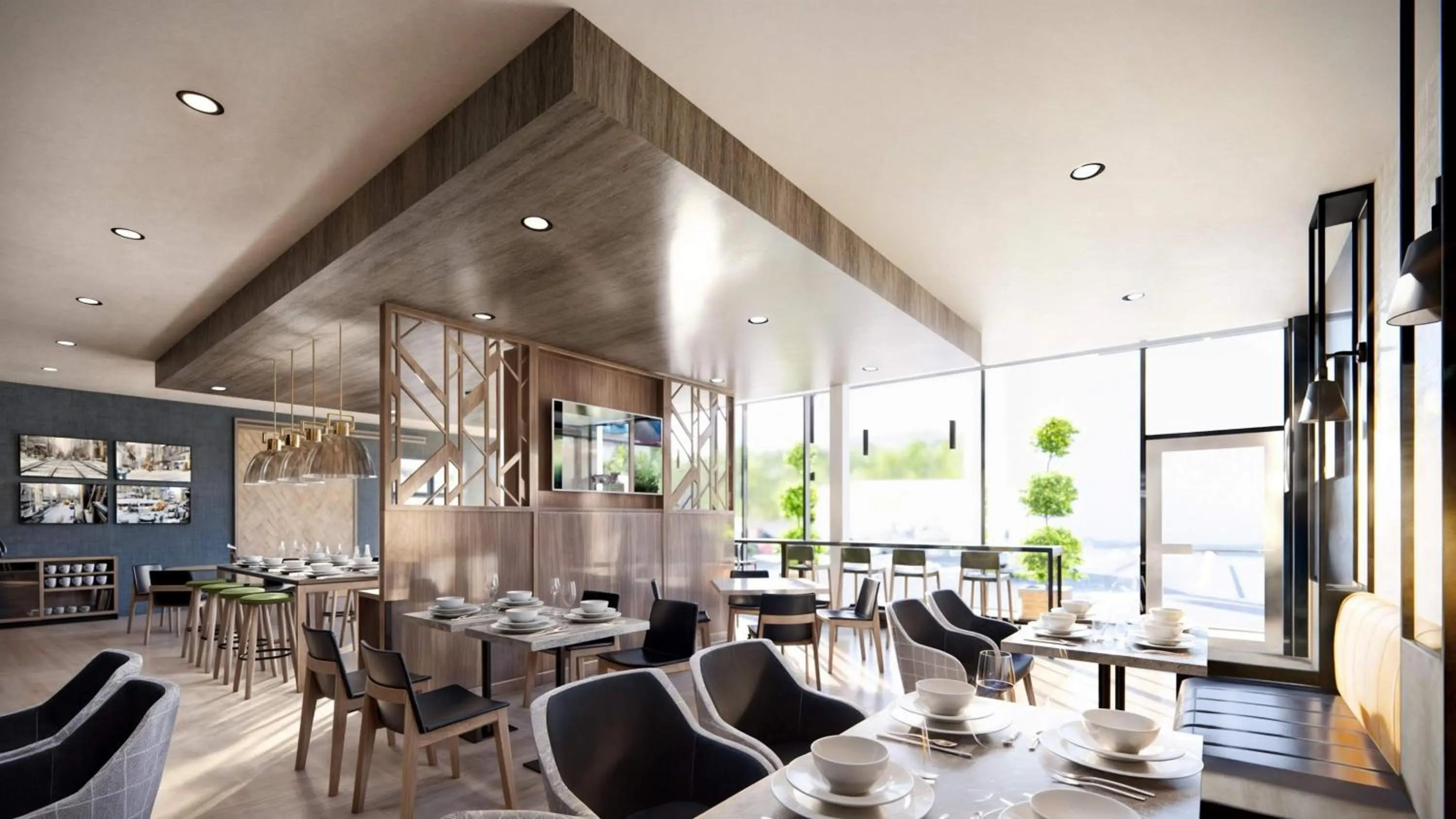 Restaurant/places to eat in Hyatt Place Toronto Airport