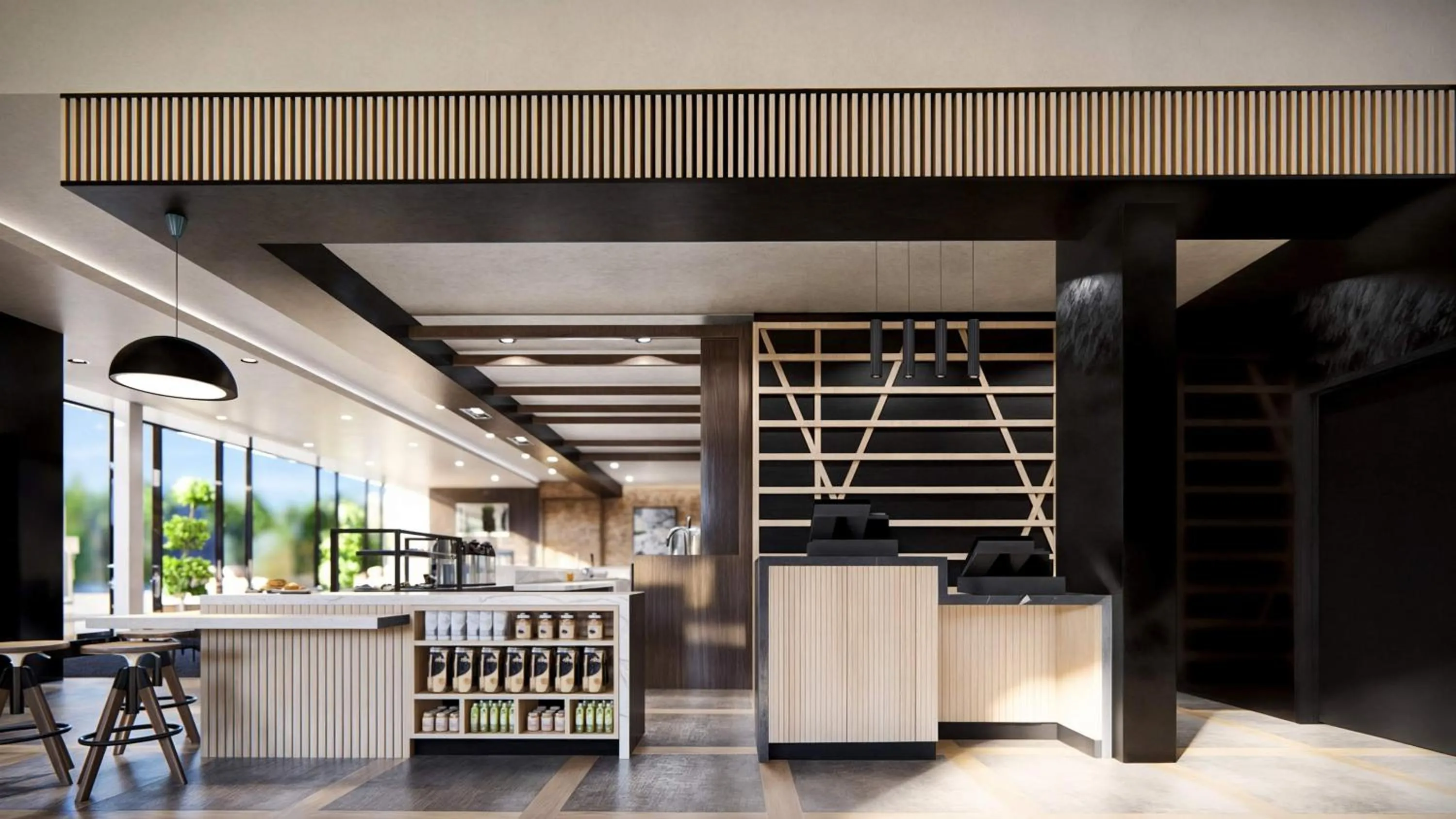 Restaurant/places to eat in Hyatt Place Toronto Airport