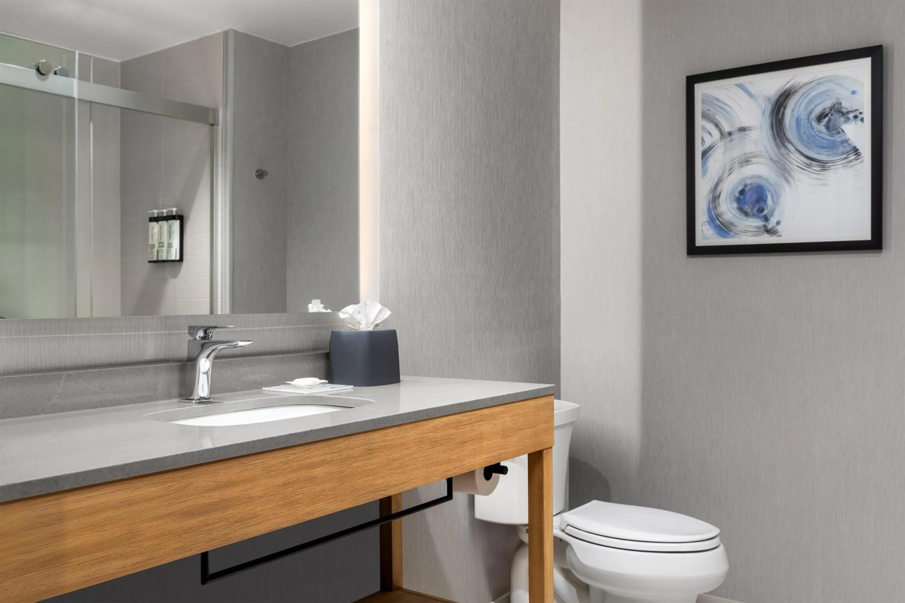 Bathroom in Hyatt Place Toronto Airport