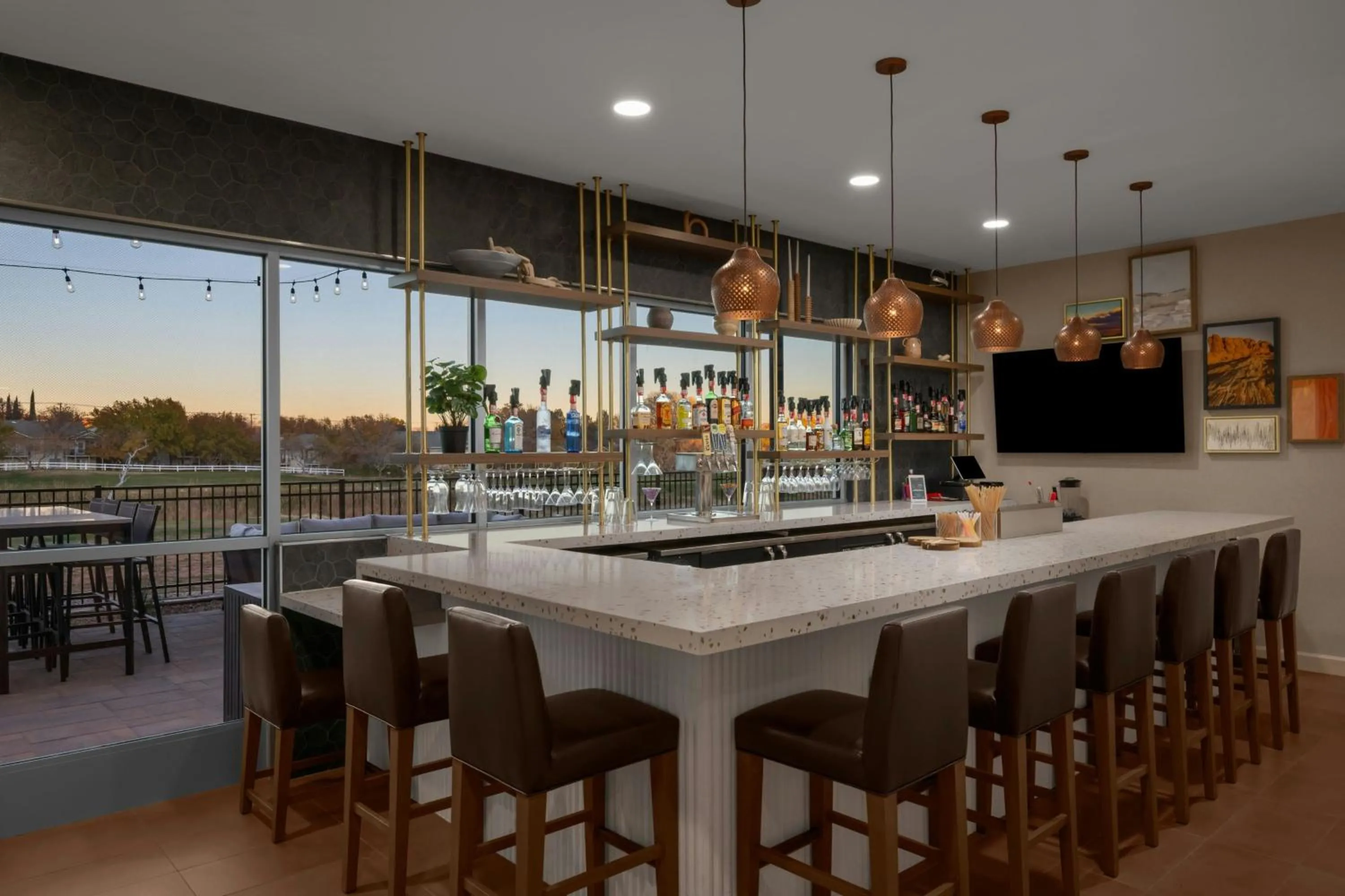 Lounge or bar in Residence Inn by Marriott St. George