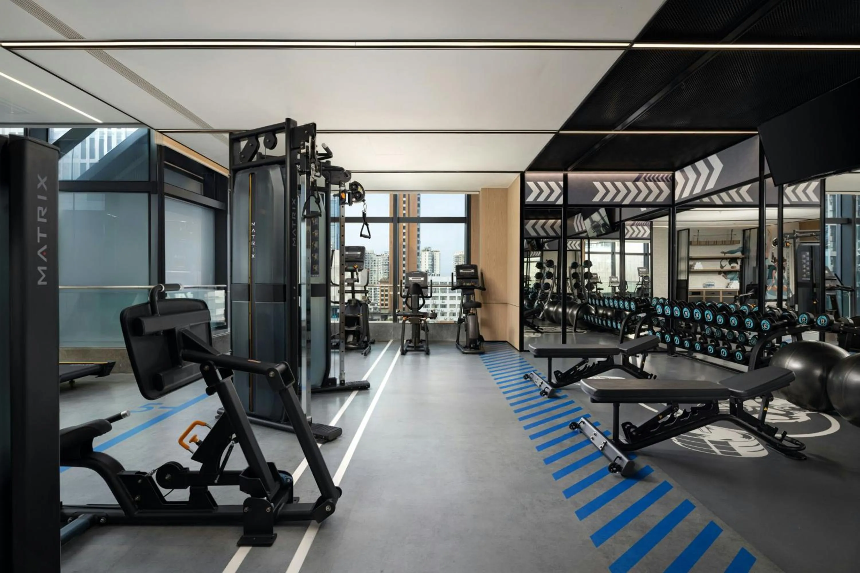 Fitness centre/facilities in Four Points by Sheraton Wuhan Hankou