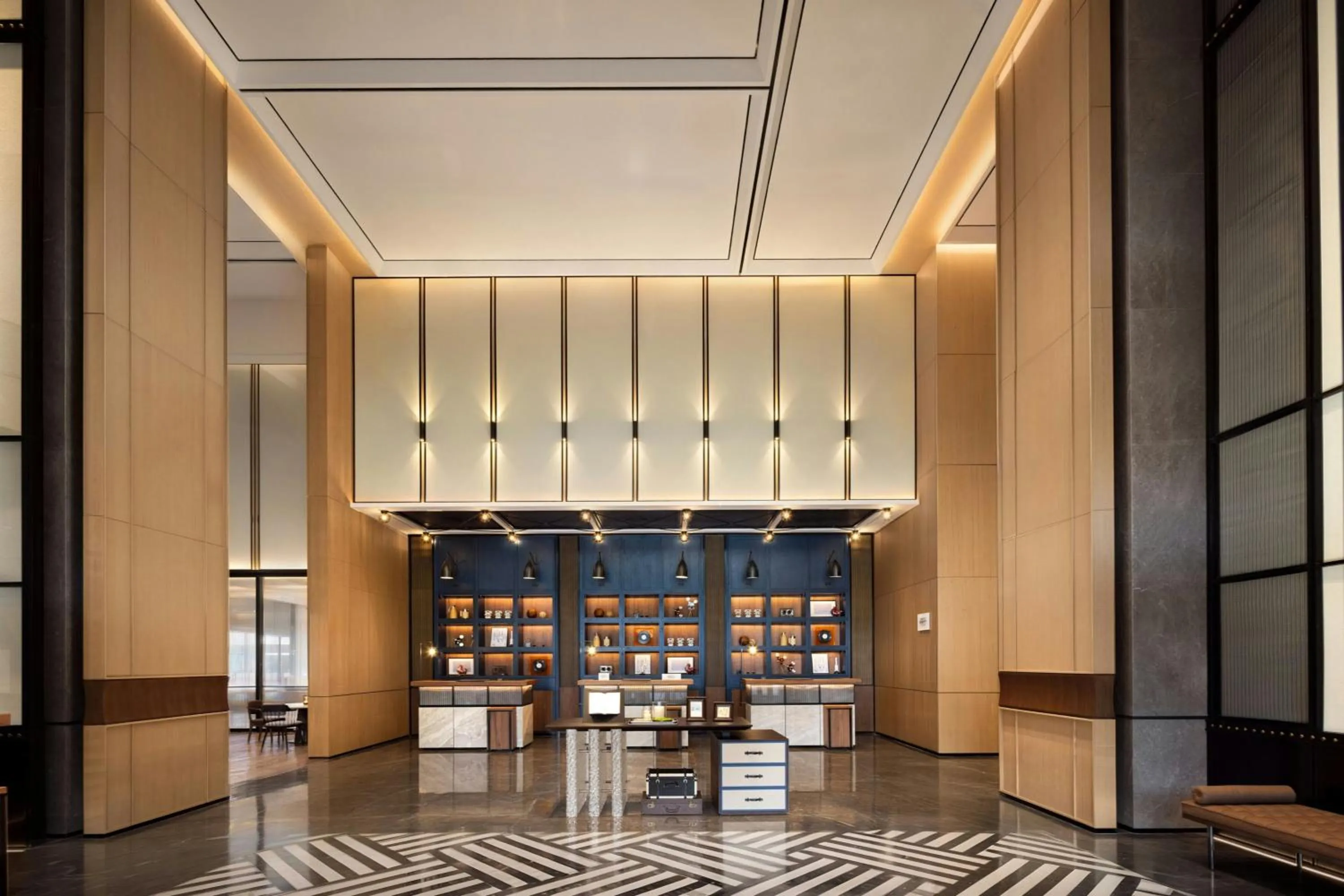 Lobby or reception in Four Points by Sheraton Wuhan Hankou