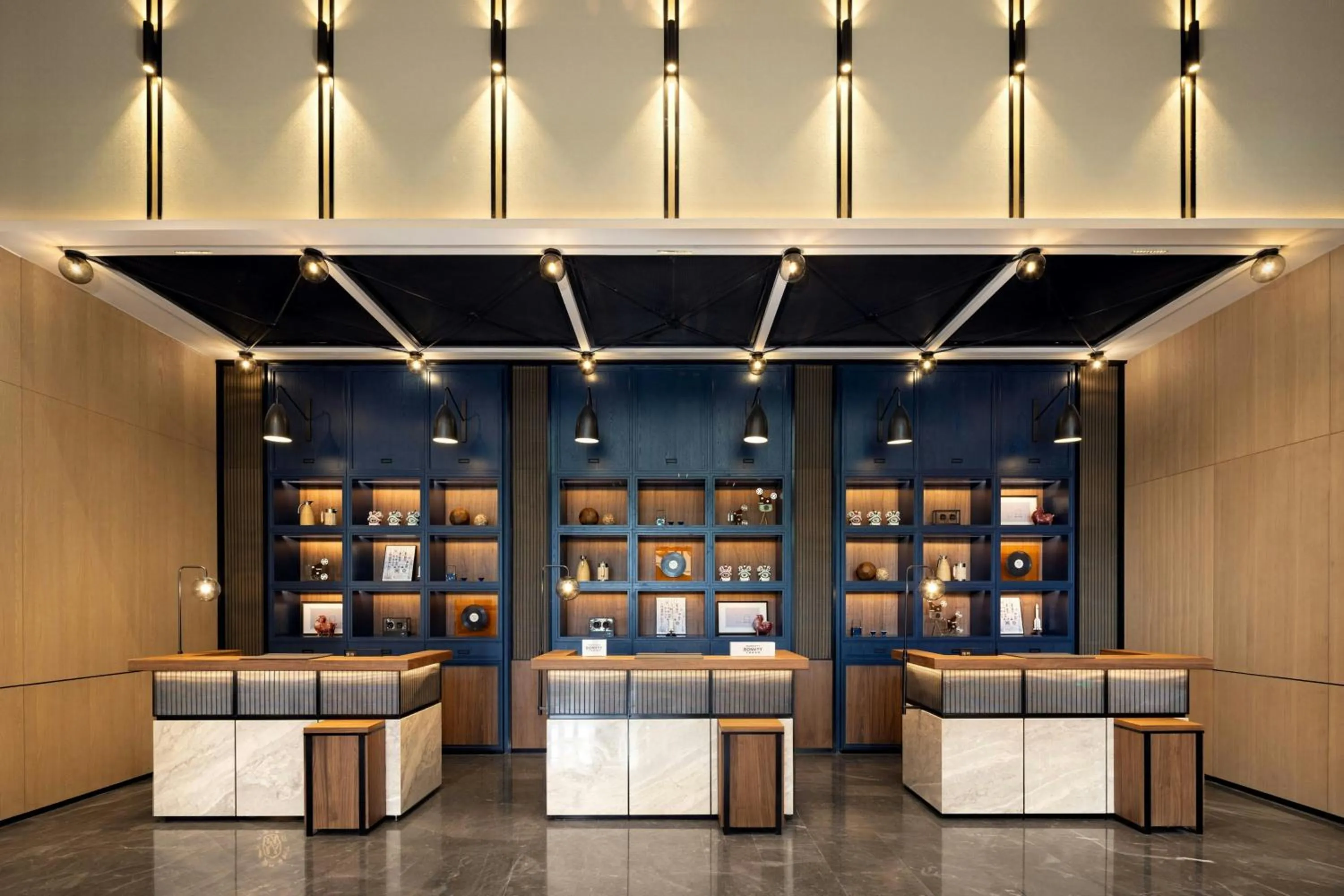 Lobby or reception in Four Points by Sheraton Wuhan Hankou