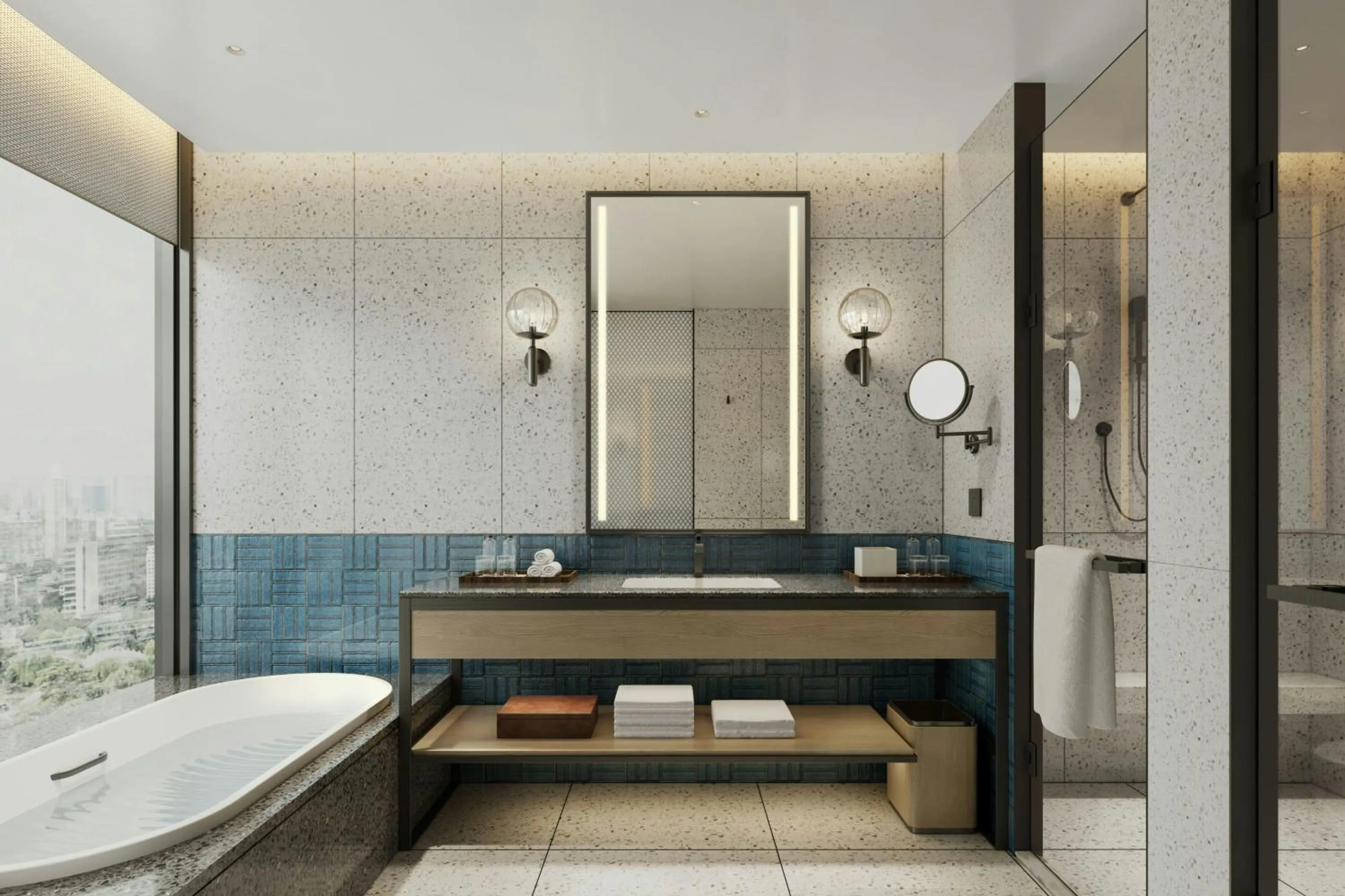 Bedroom in Four Points by Sheraton Wuhan Hankou