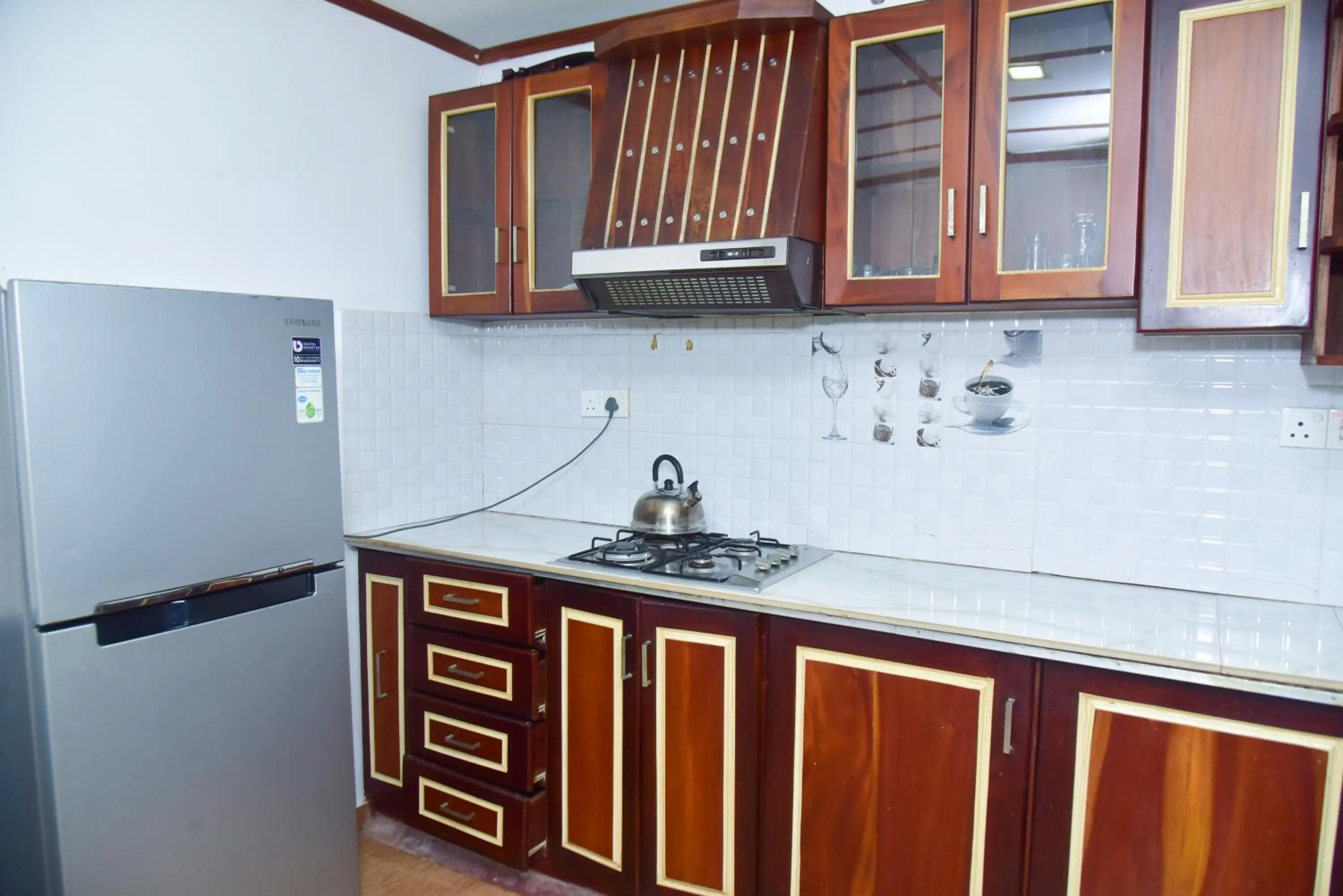 Kitchen or kitchenette in Villa Thotiya