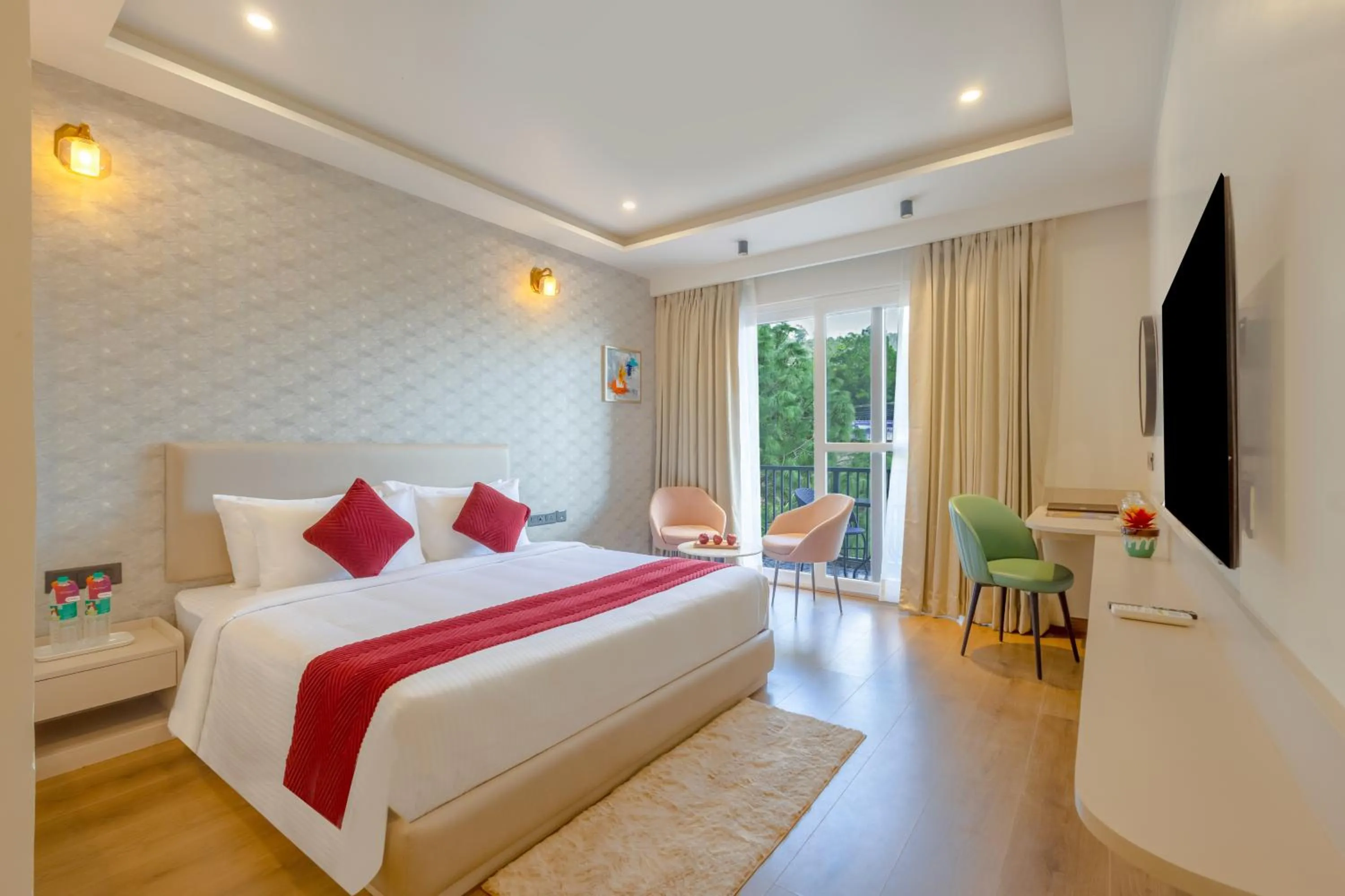 Valley View Classic Room with Balcony - single occupancy in Sterling Ameris Kasauli
