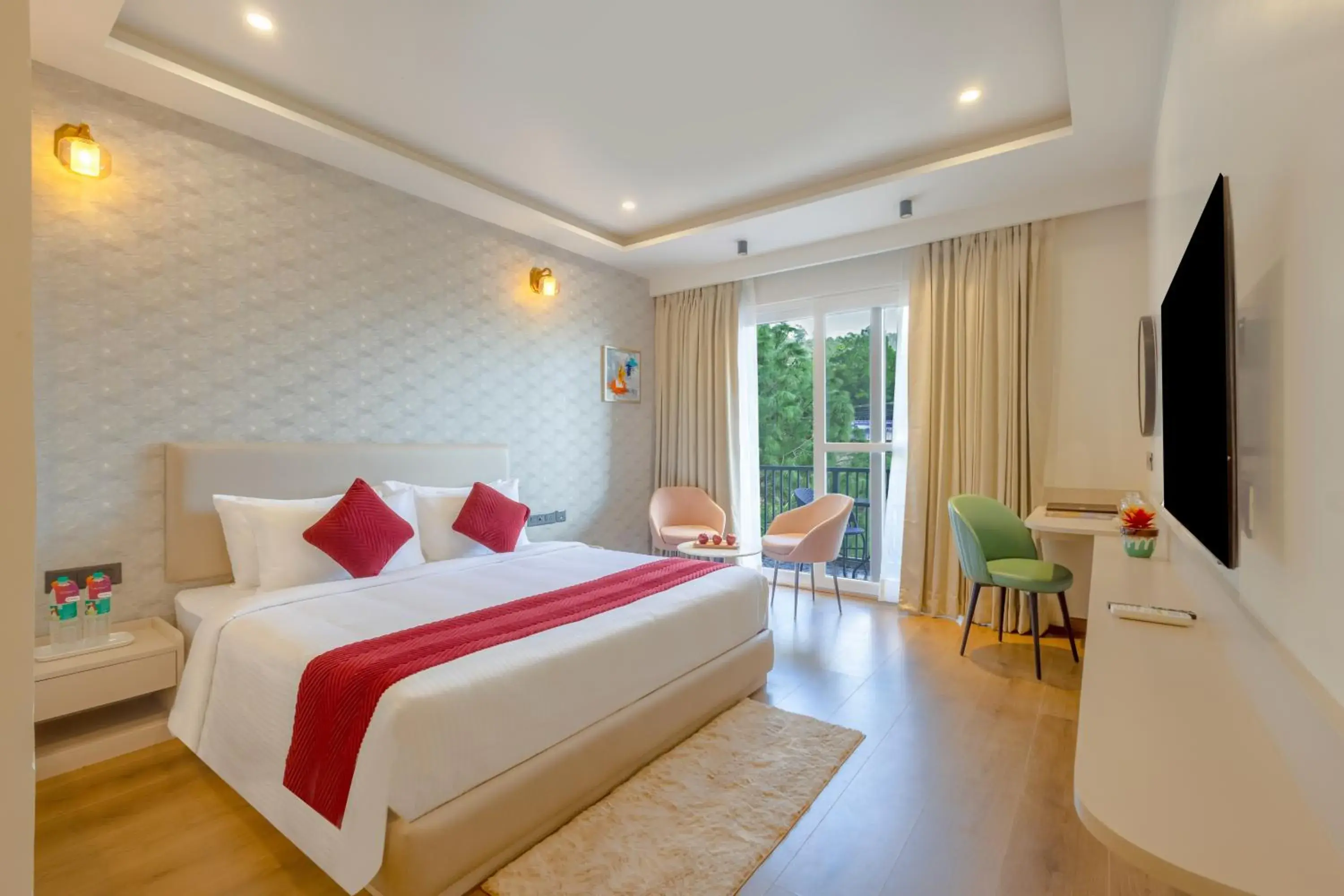 Valley View Classic Room with Balcony - single occupancy in Sterling Ameris Kasauli Valley View Classic Room with Balcony - single occupancy in Sterling Ameris Kasauli